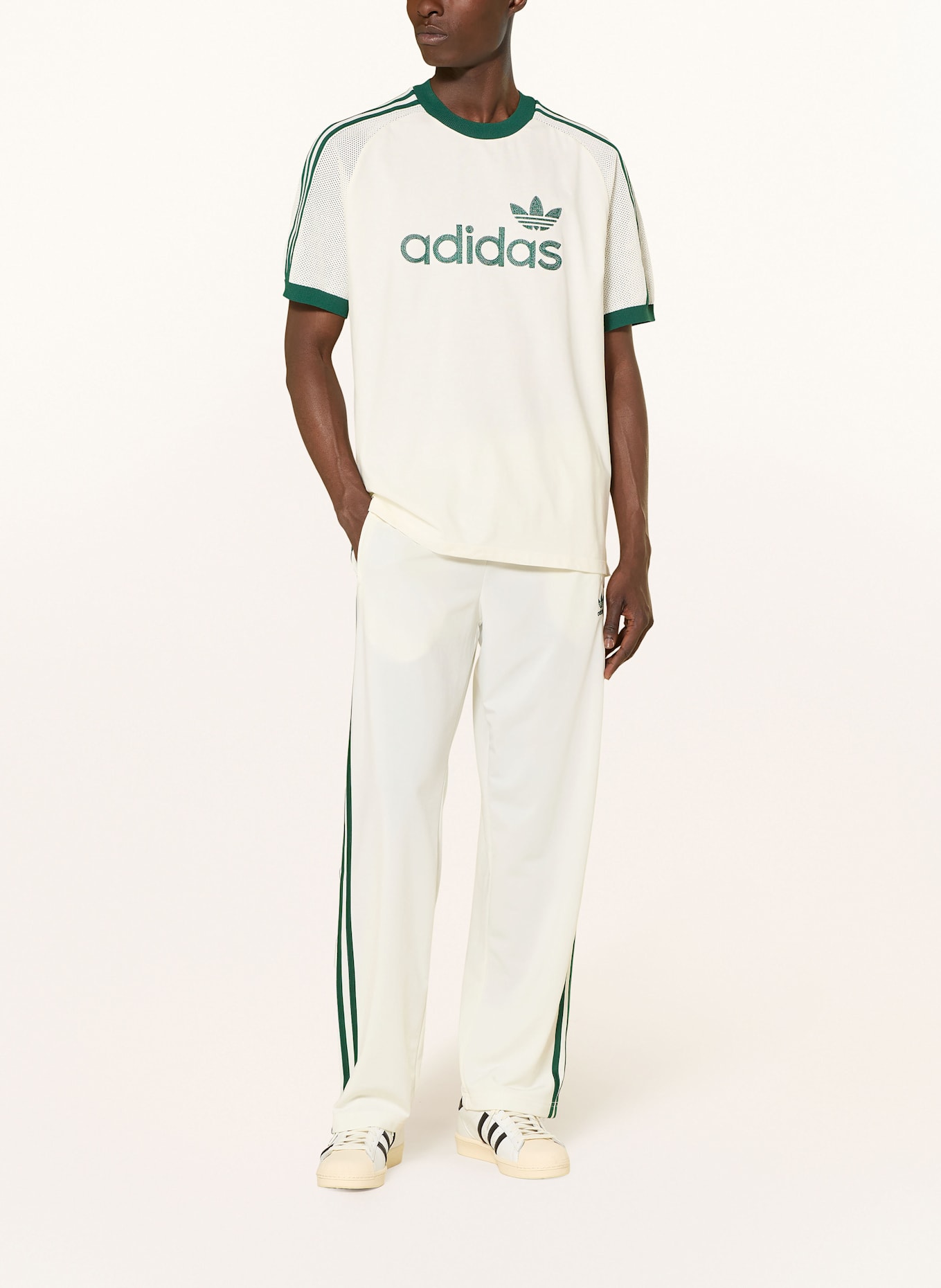 adidas PREMIUM KNITTED JERSEY クリームホワイト M Fleeces and sweaters adidas Premium Knitted Jersey 'Cream