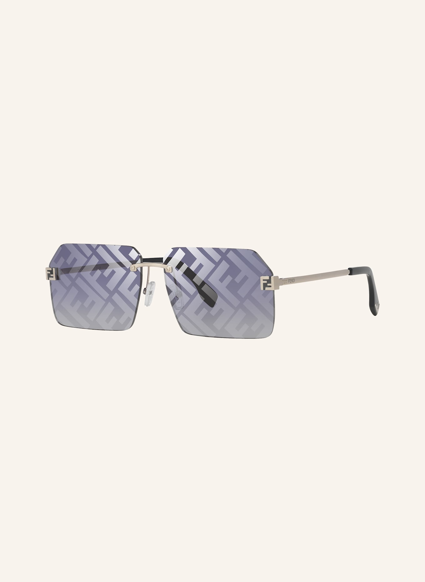 FENDI Sonnenbrille FN000605: 2600L3 - SILBER/ GRAU VERLAUF