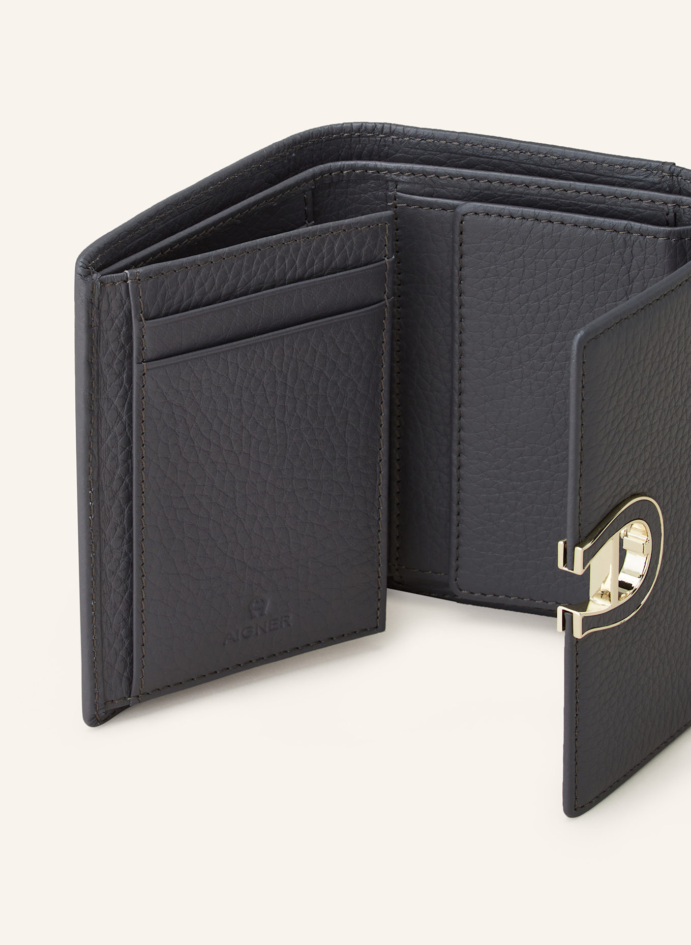 AIGNER Geldbörse FASHION: DUNKELGRAU