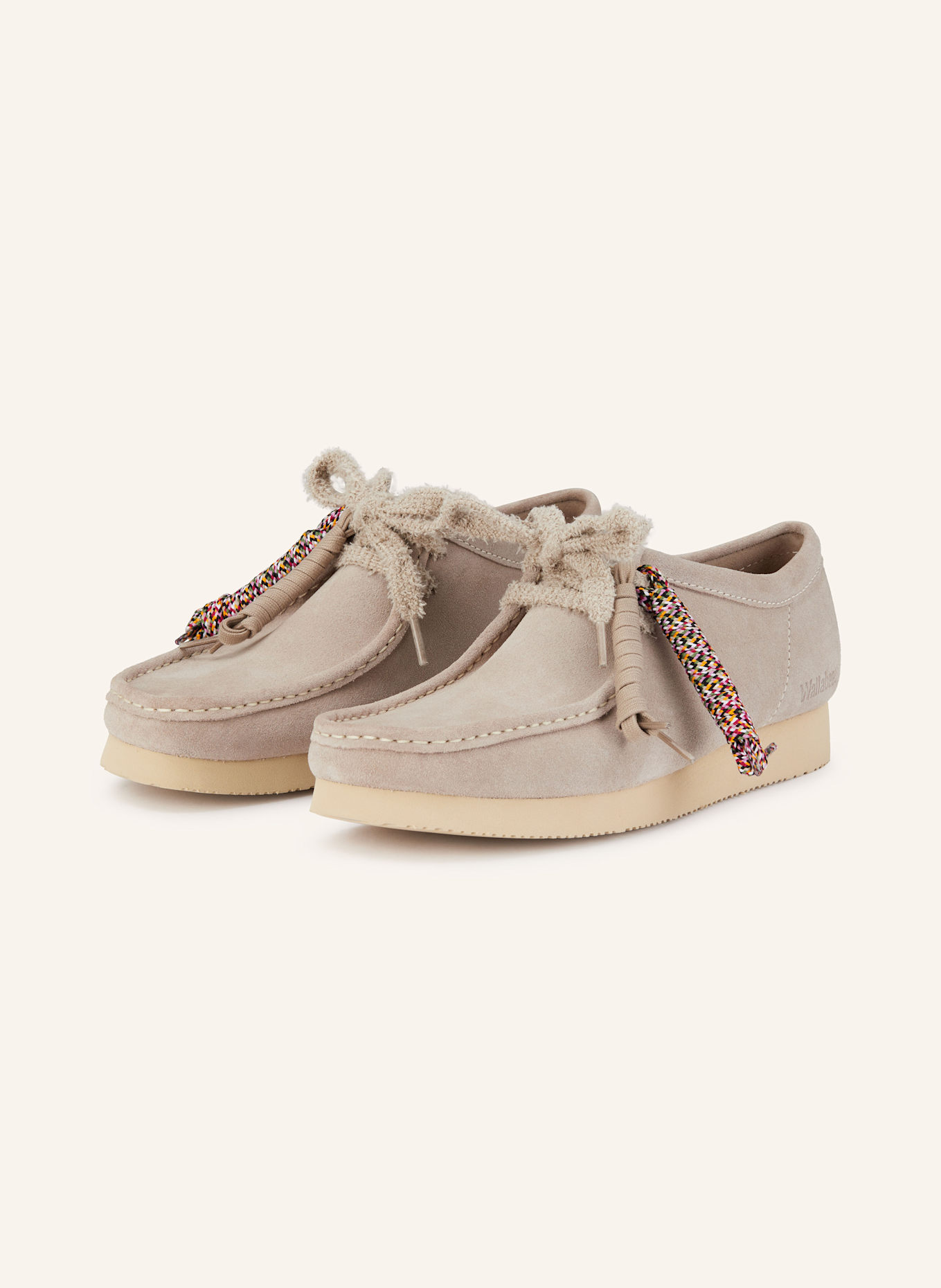 Clarks ORIGINALS Lace-up shoes WALLABEE 2604: BEIGE