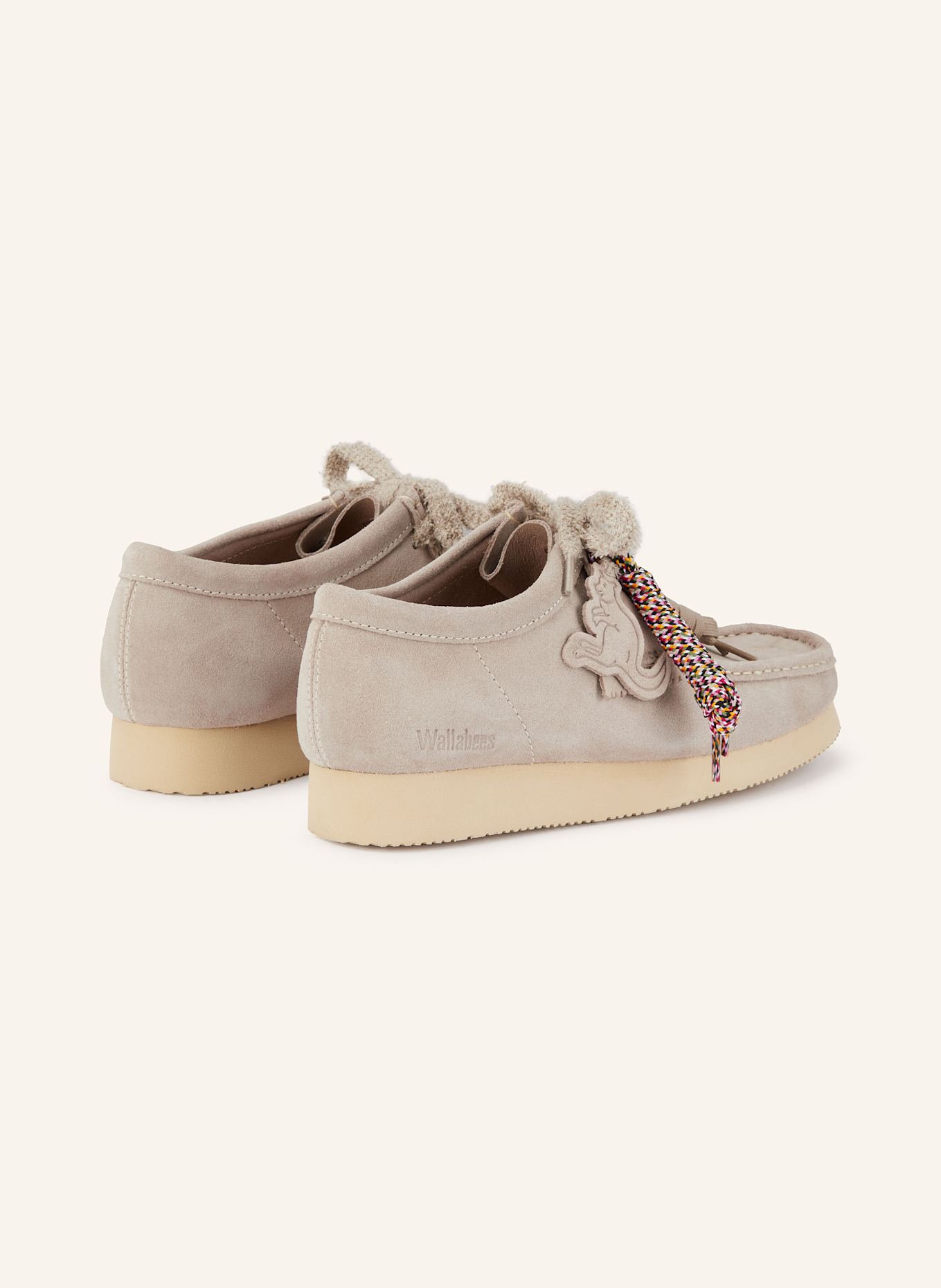 Clarks ORIGINALS Lace-up shoes WALLABEE 2604: BEIGE
