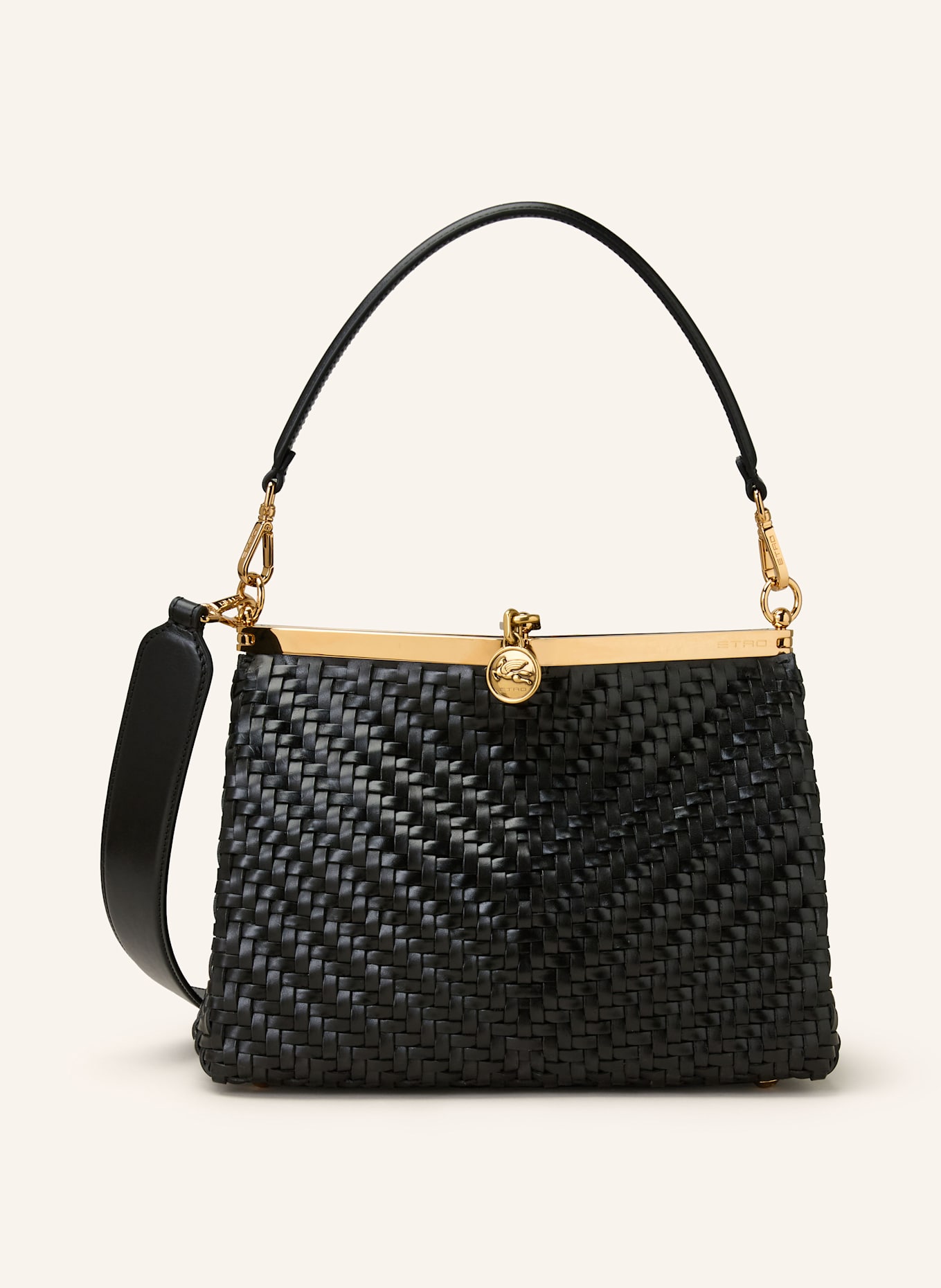 ETRO Handtasche MEDIUM: SCHWARZ