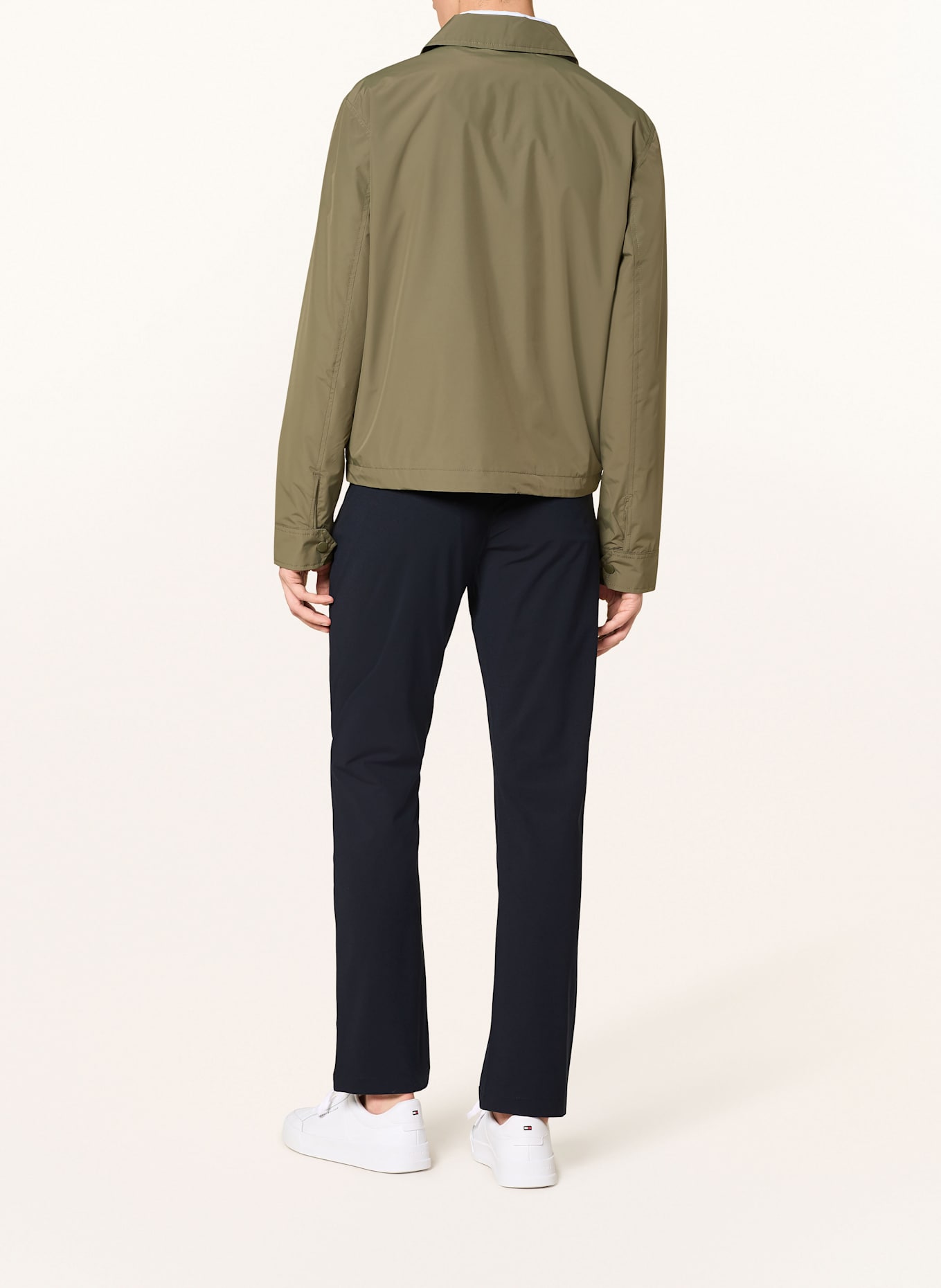 TOMMY HILFIGER Chino DENTON Straight Fit: DUNKELBLAU