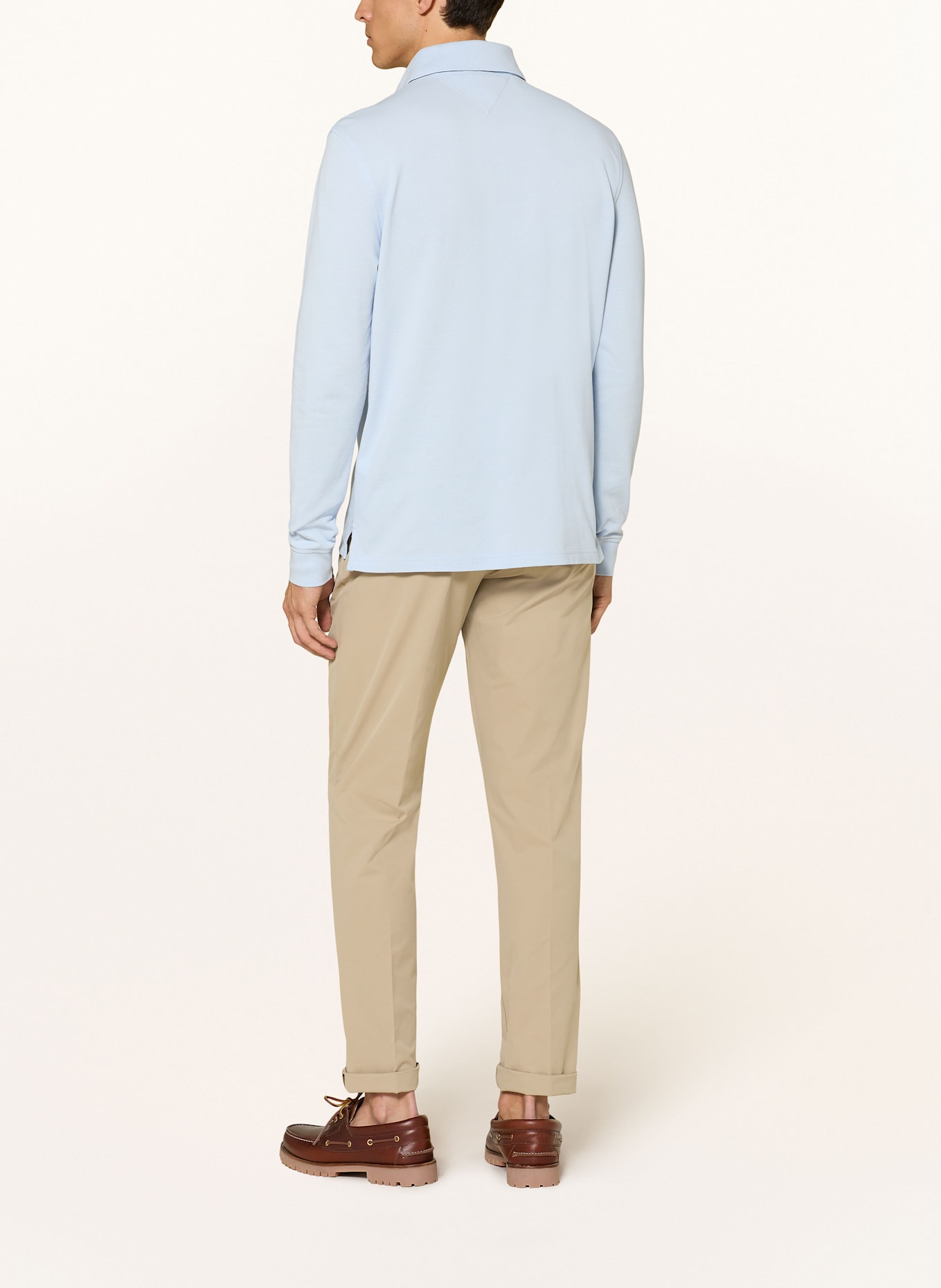 TOMMY HILFIGER Piqué-Poloshirt Regular Fit: HELLBLAU