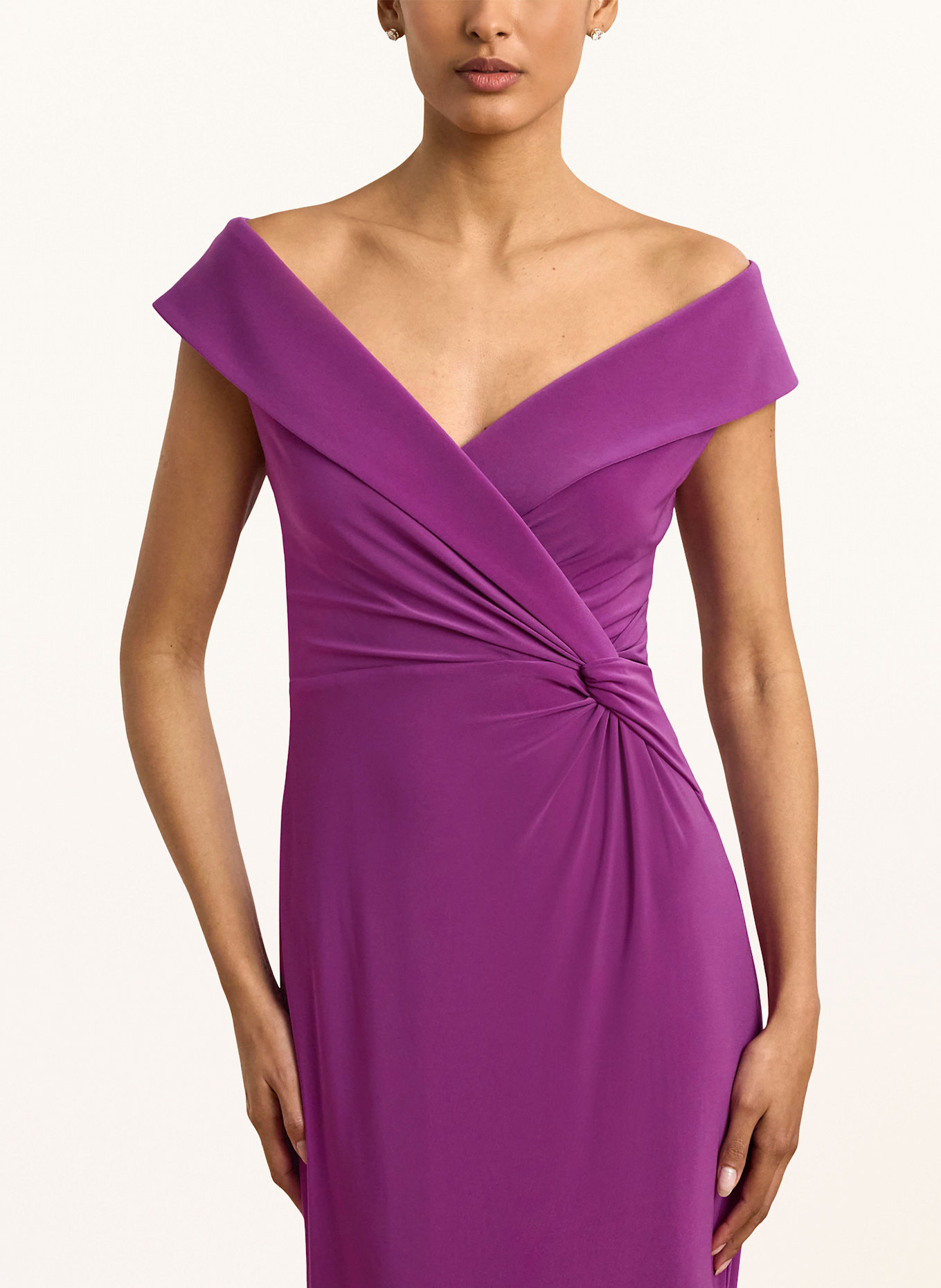 LAUREN RALPH LAUREN Abendkleid LEONIDAS: LILA