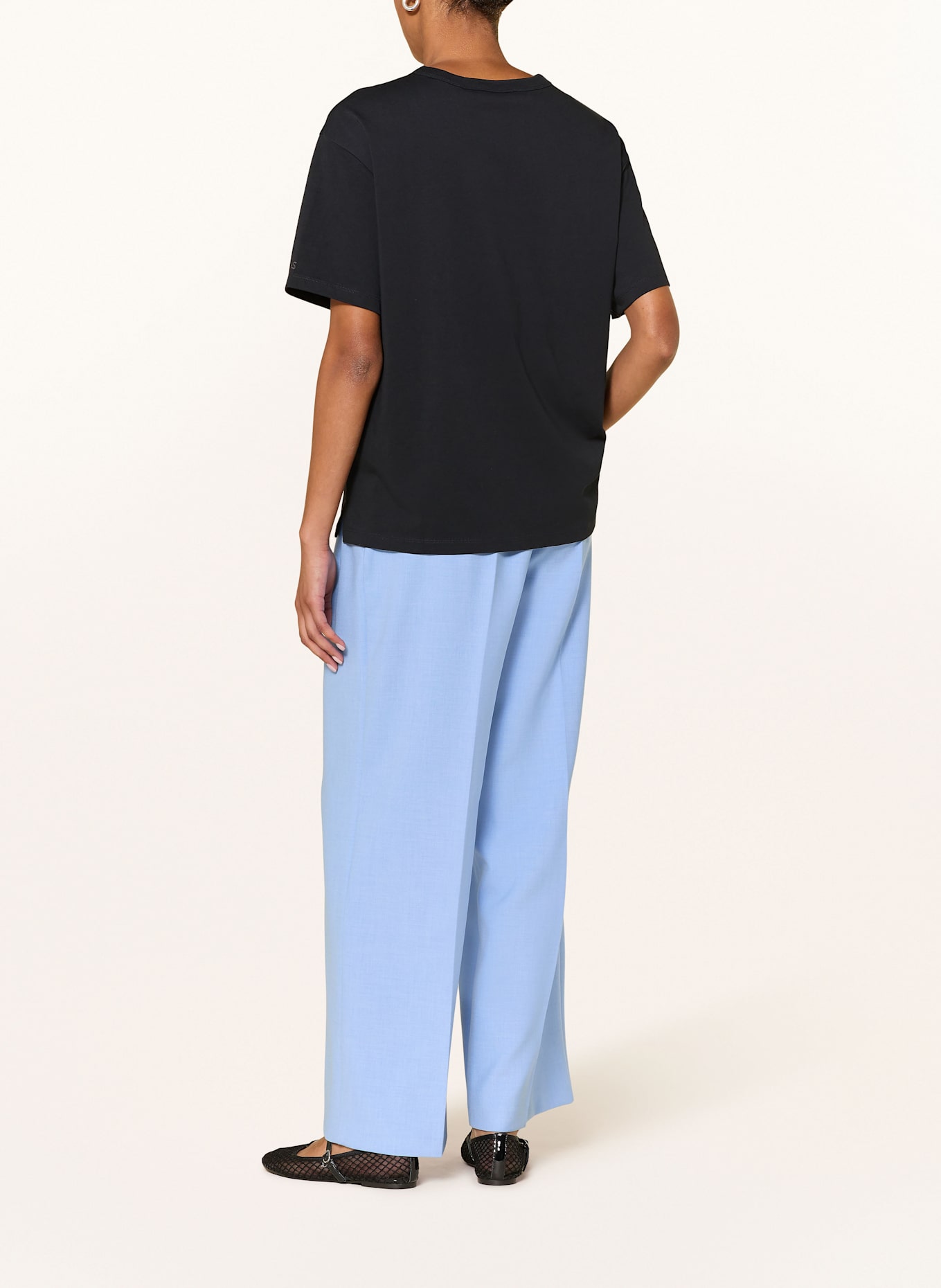 s.Oliver BLACK LABEL Marlenehose: HELLBLAU