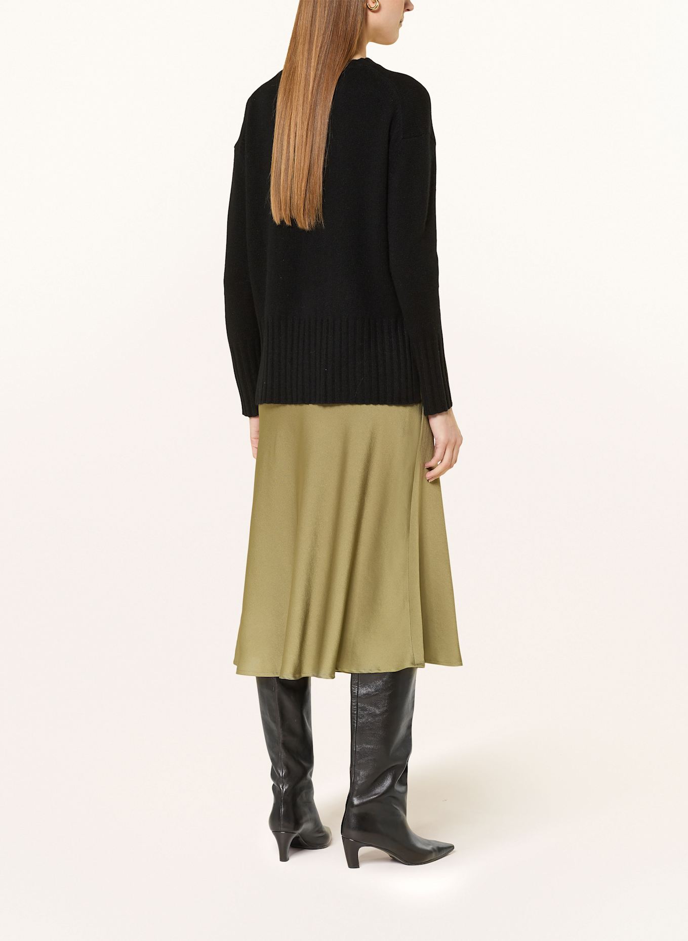 lilienfels Cashmere-Pullover: SCHWARZ