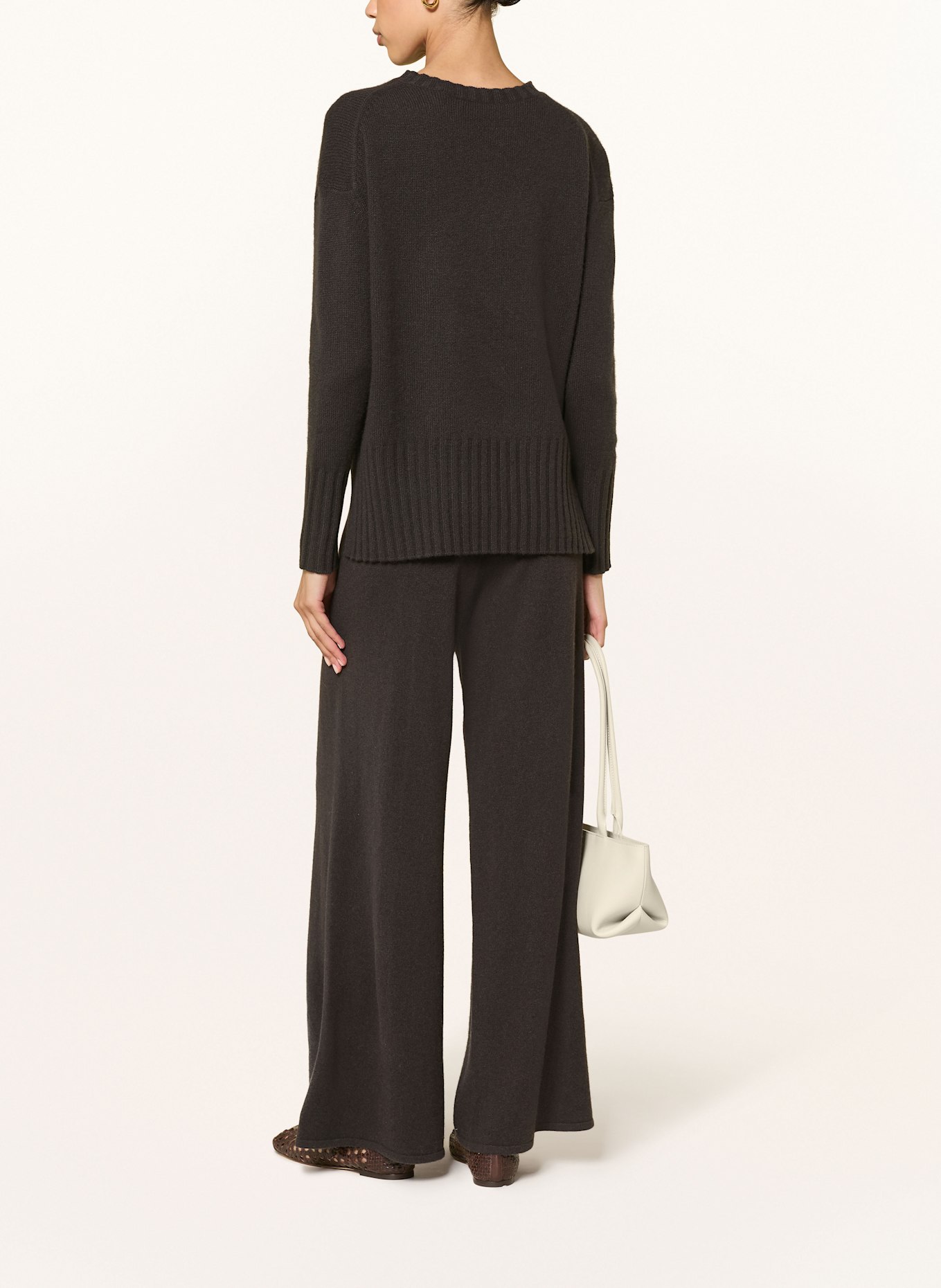 lilienfels Cashmere-Pullover: DUNKELBRAUN