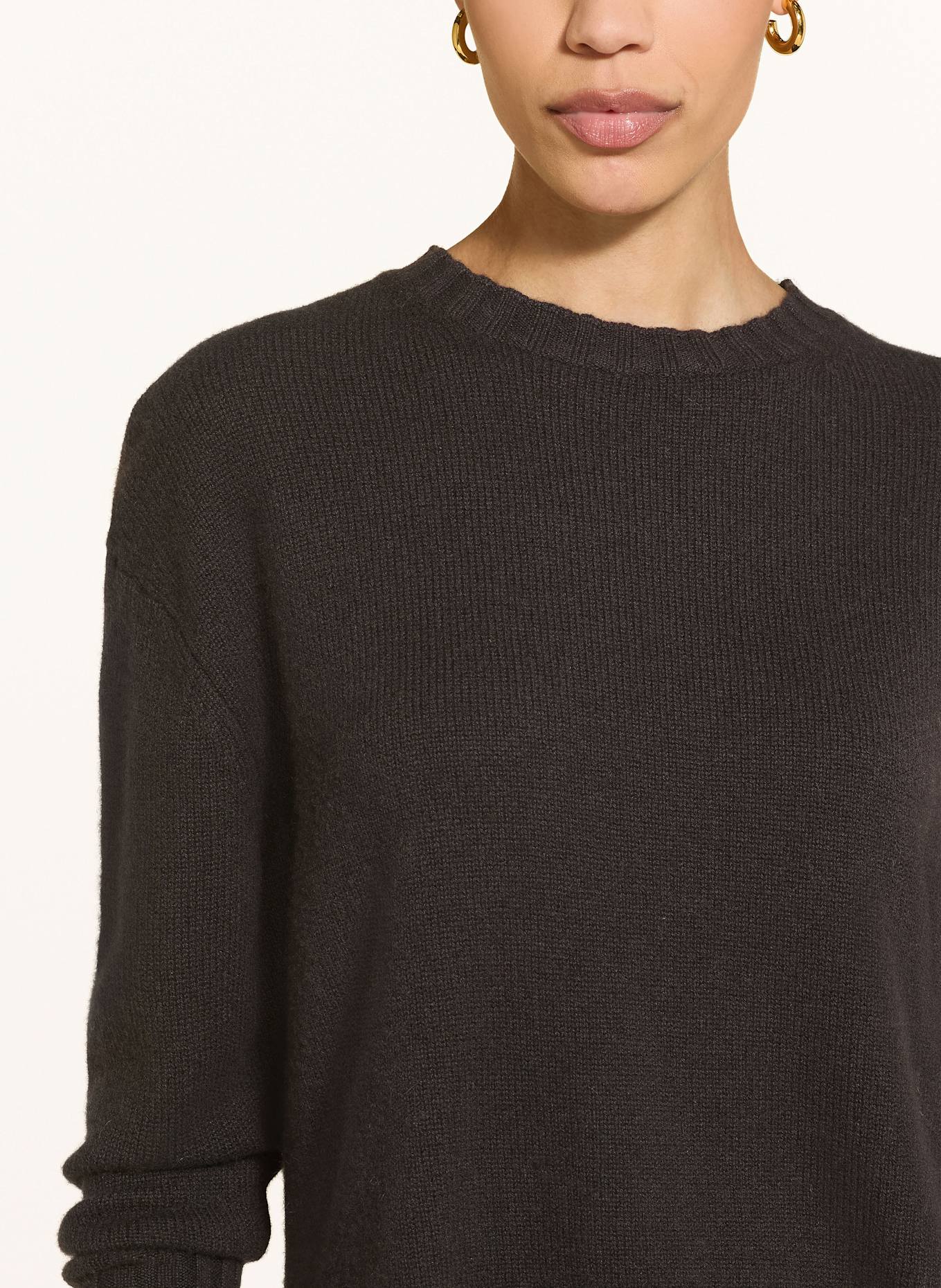 lilienfels Cashmere-Pullover: DUNKELBRAUN
