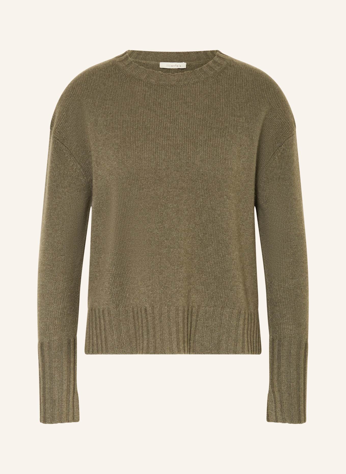 lilienfels Cashmere-Pullover: KHAKI