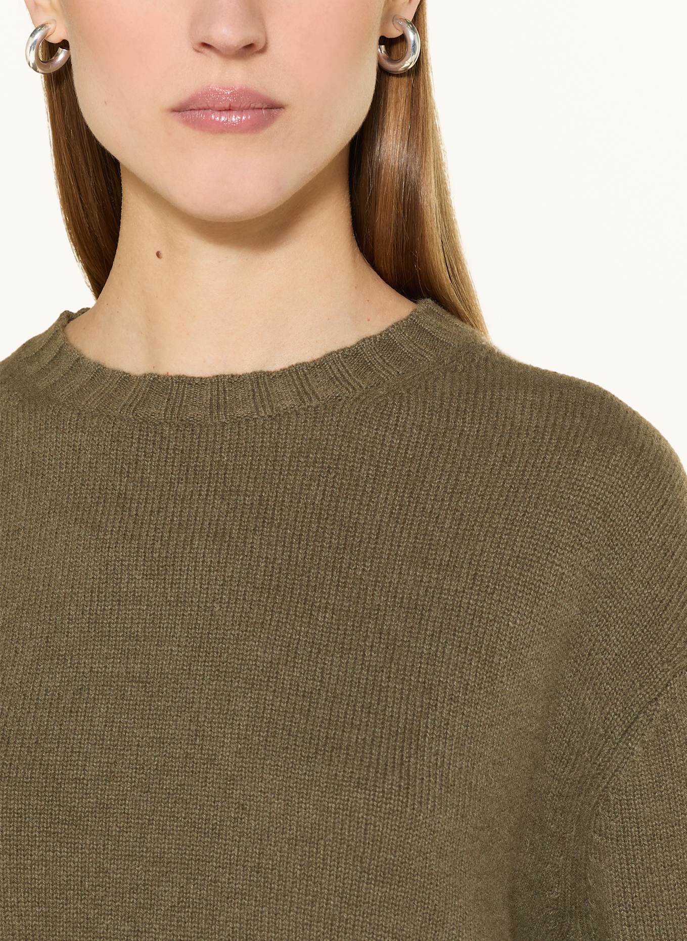 lilienfels Cashmere-Pullover: KHAKI