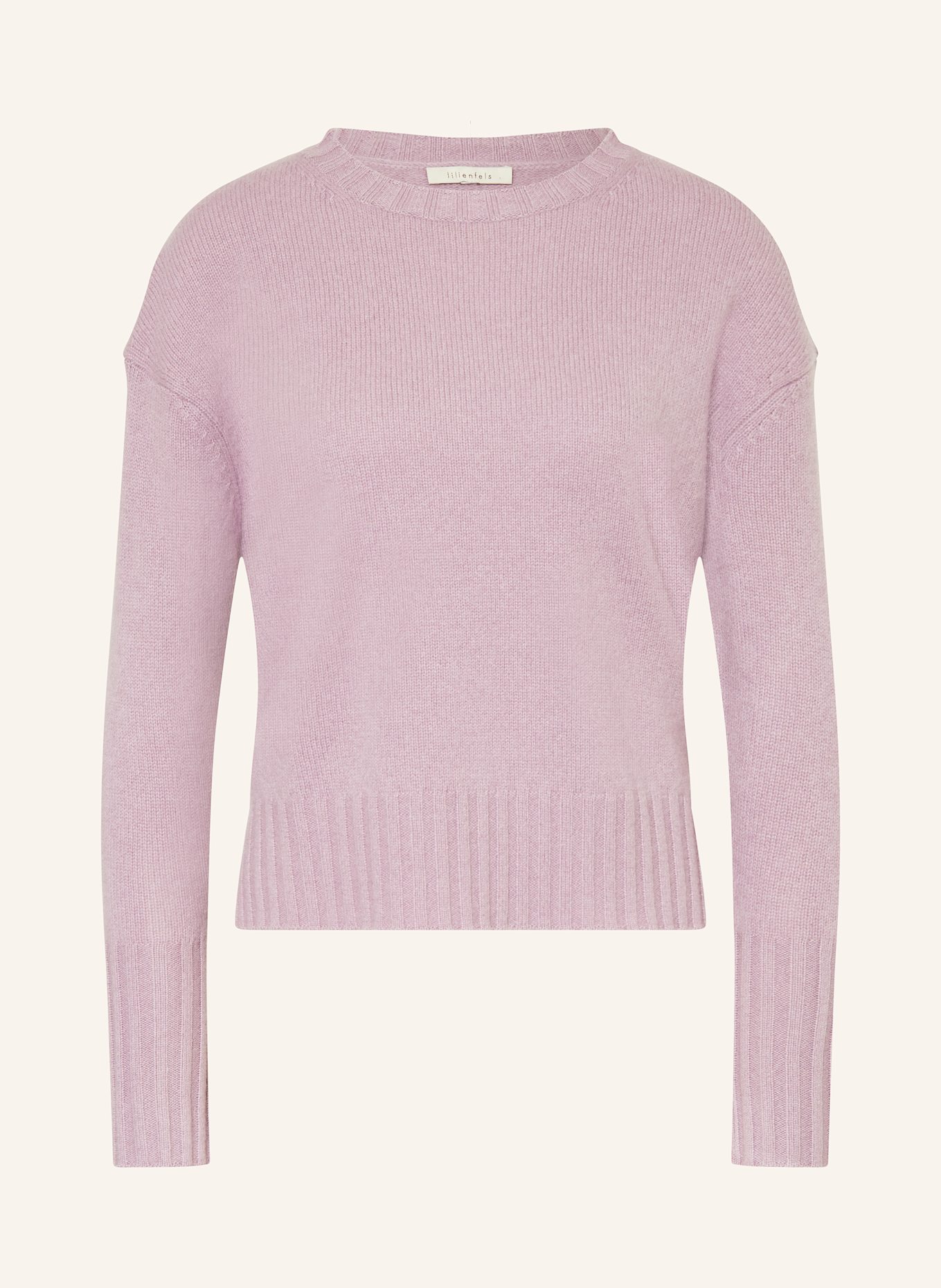 lilienfels Cashmere-Pullover: HELLLILA