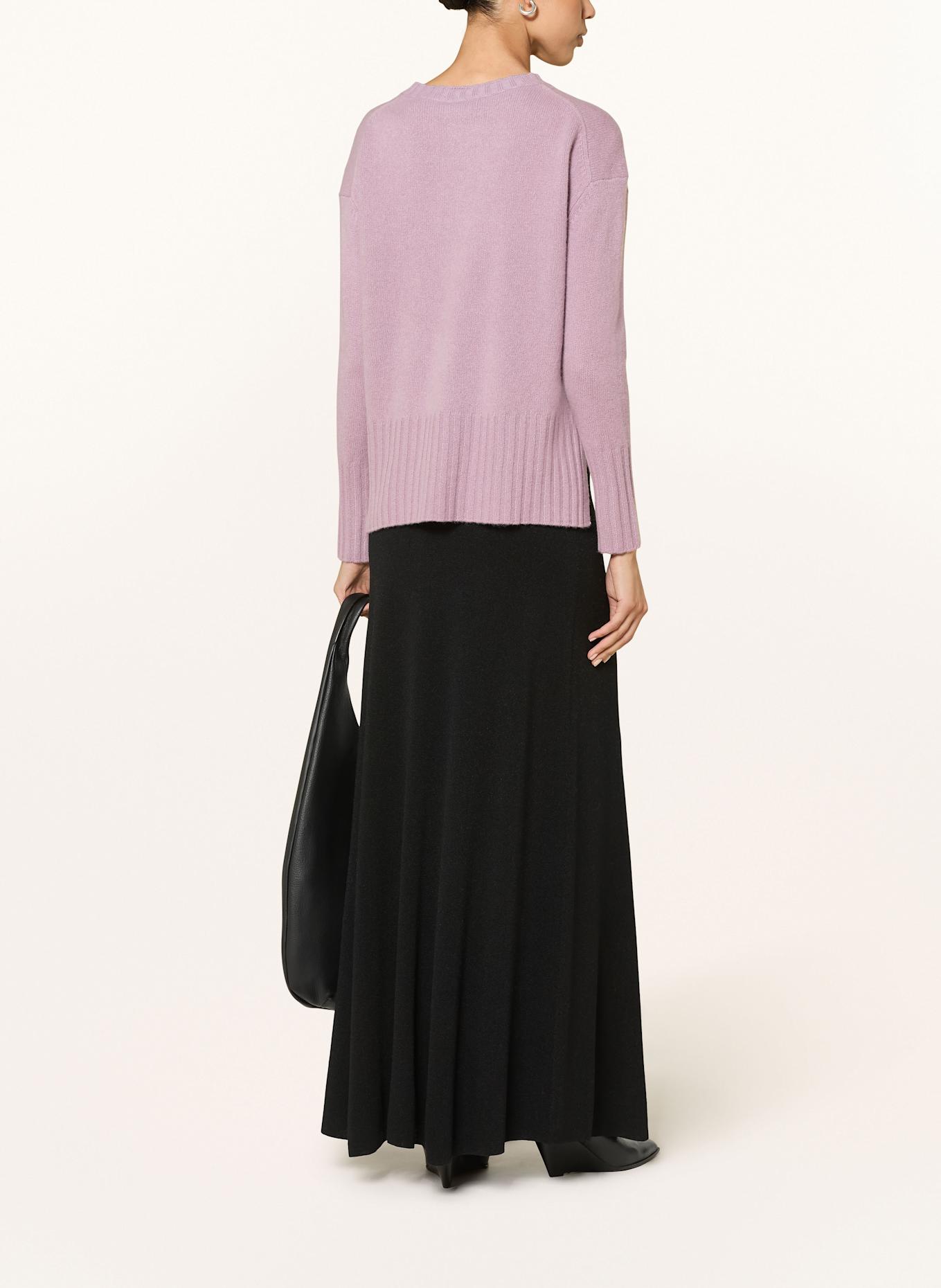 lilienfels Cashmere-Pullover: HELLLILA