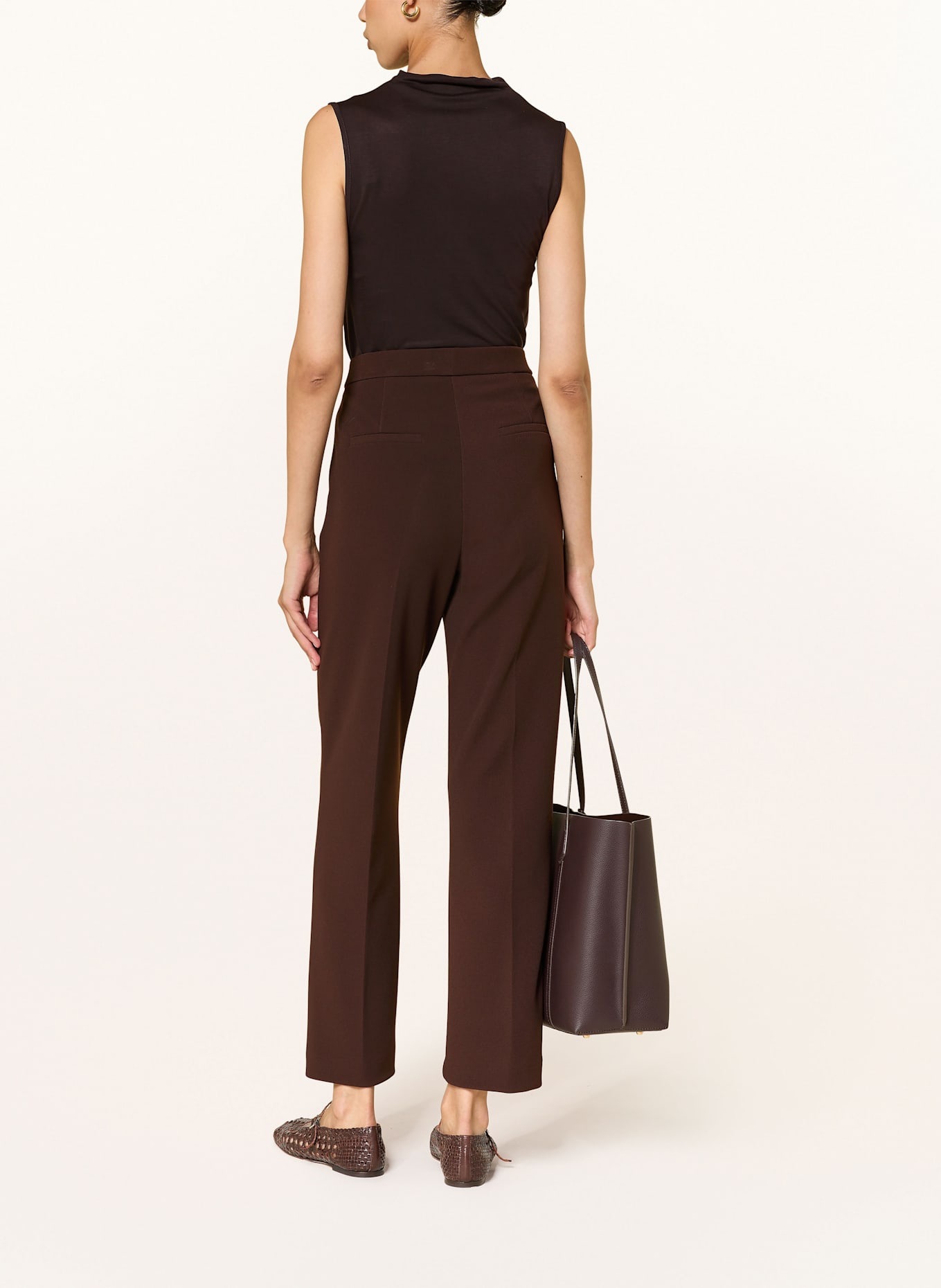 RAFFAELLO ROSSI Hose RENÉE: DUNKELBRAUN