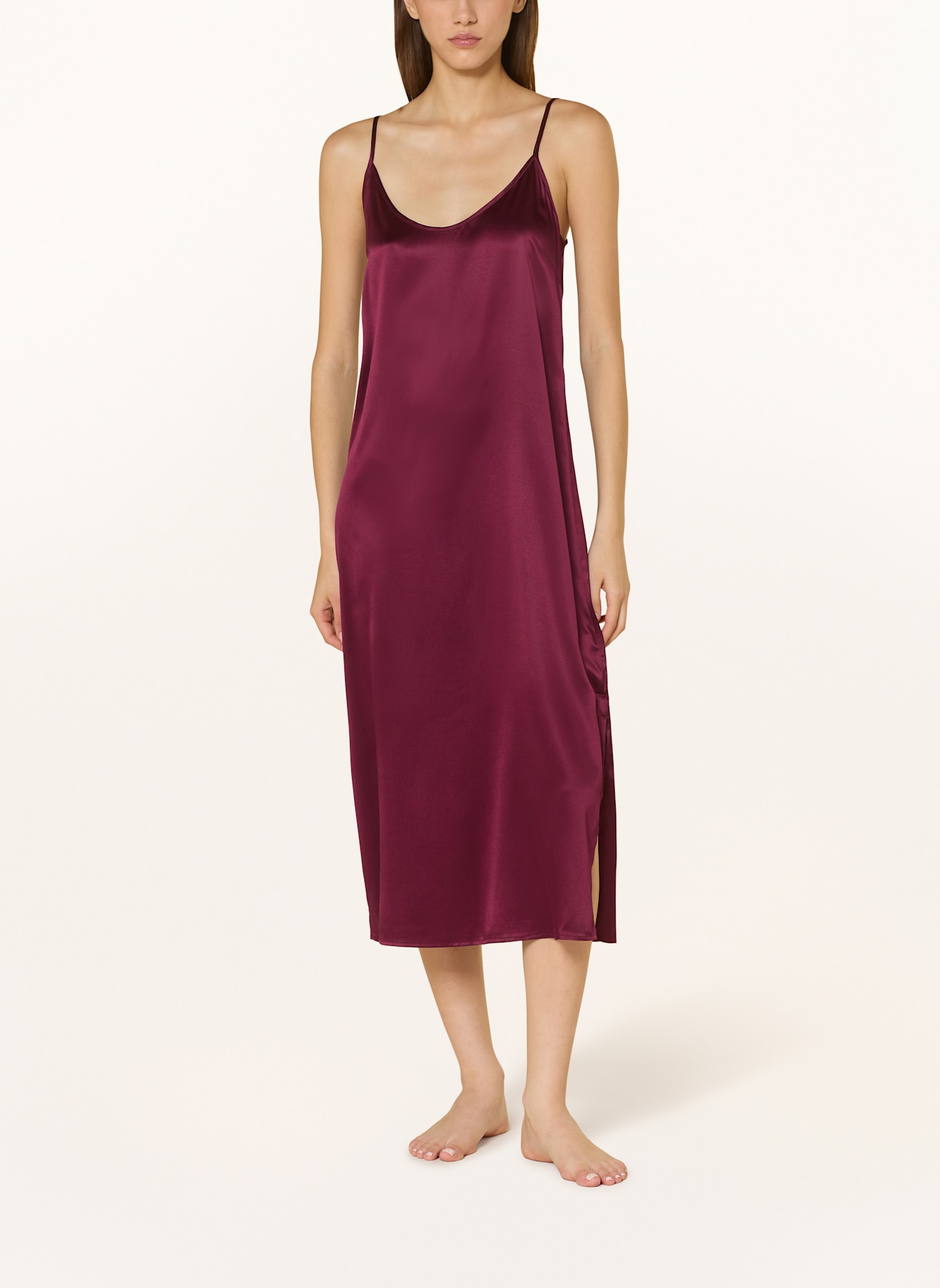 darling harbour Négligée aus Seide: BORDEAUX
