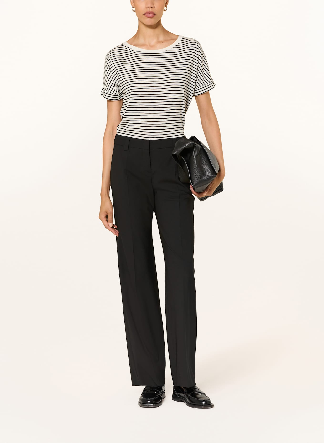 windsor. Marlenehose: SCHWARZ