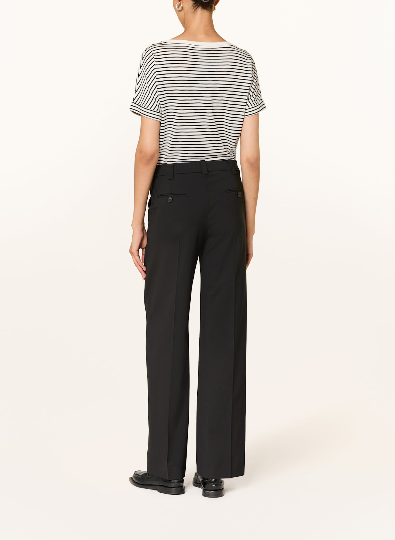 windsor. Marlenehose: SCHWARZ