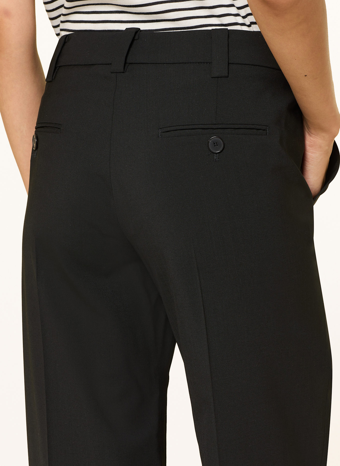 windsor. Marlenehose: SCHWARZ