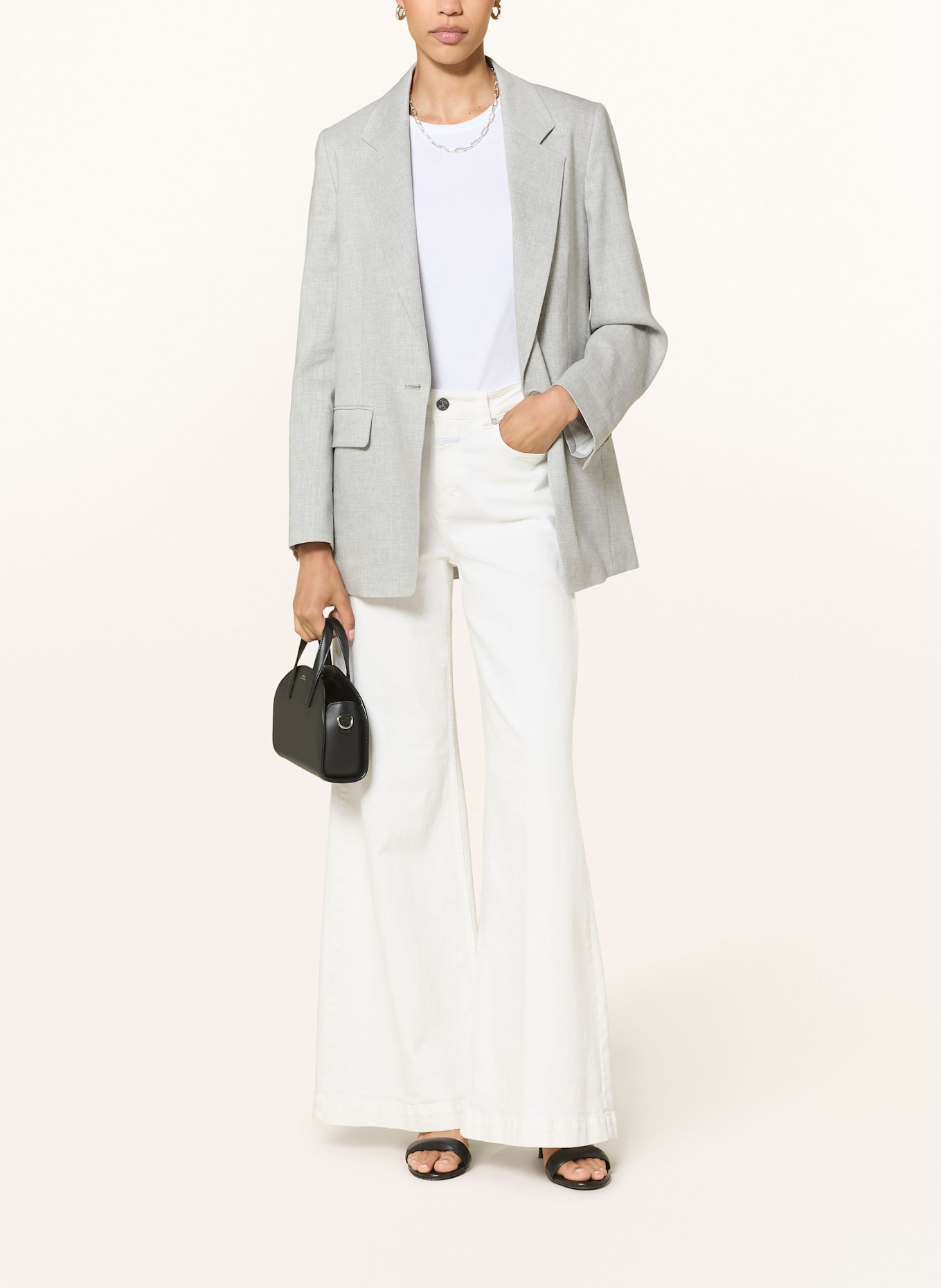 DRYKORN Jerseyjacke ELSTOW: HELLGRAU