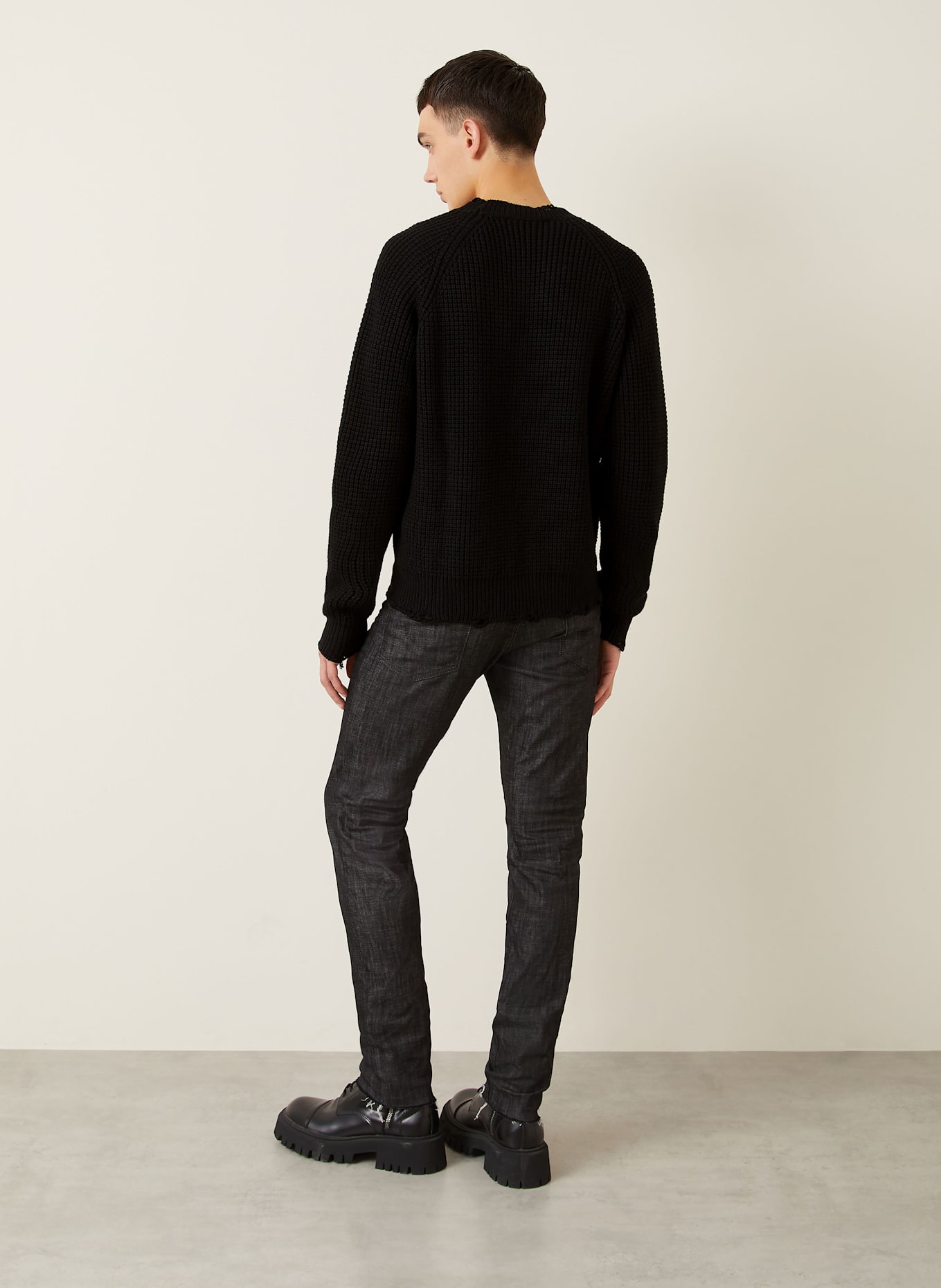 DSQUARED2 Pullover: SCHWARZ
