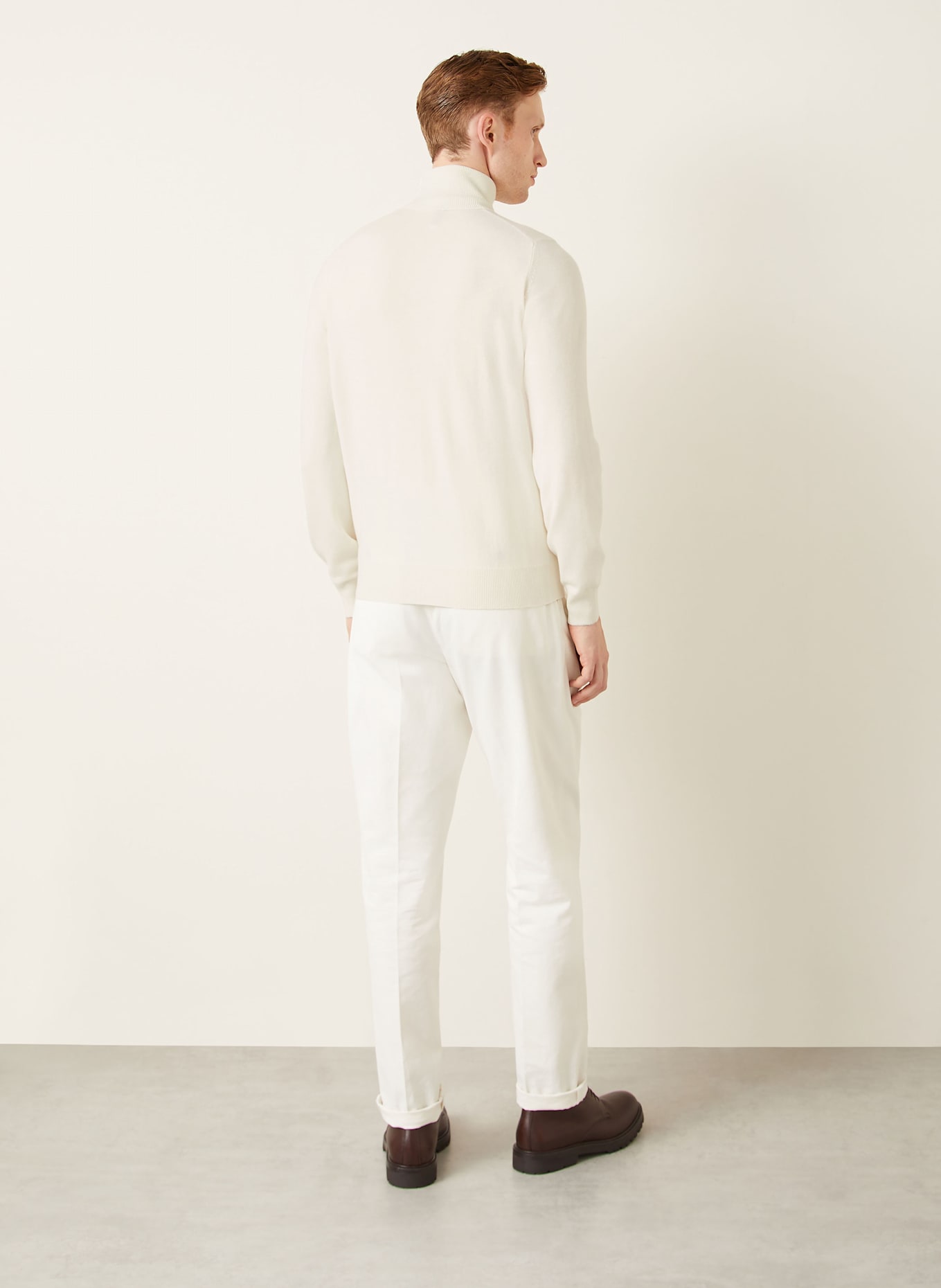 BRUNELLO CUCINELLI Cashmere-Pullover: ECRU