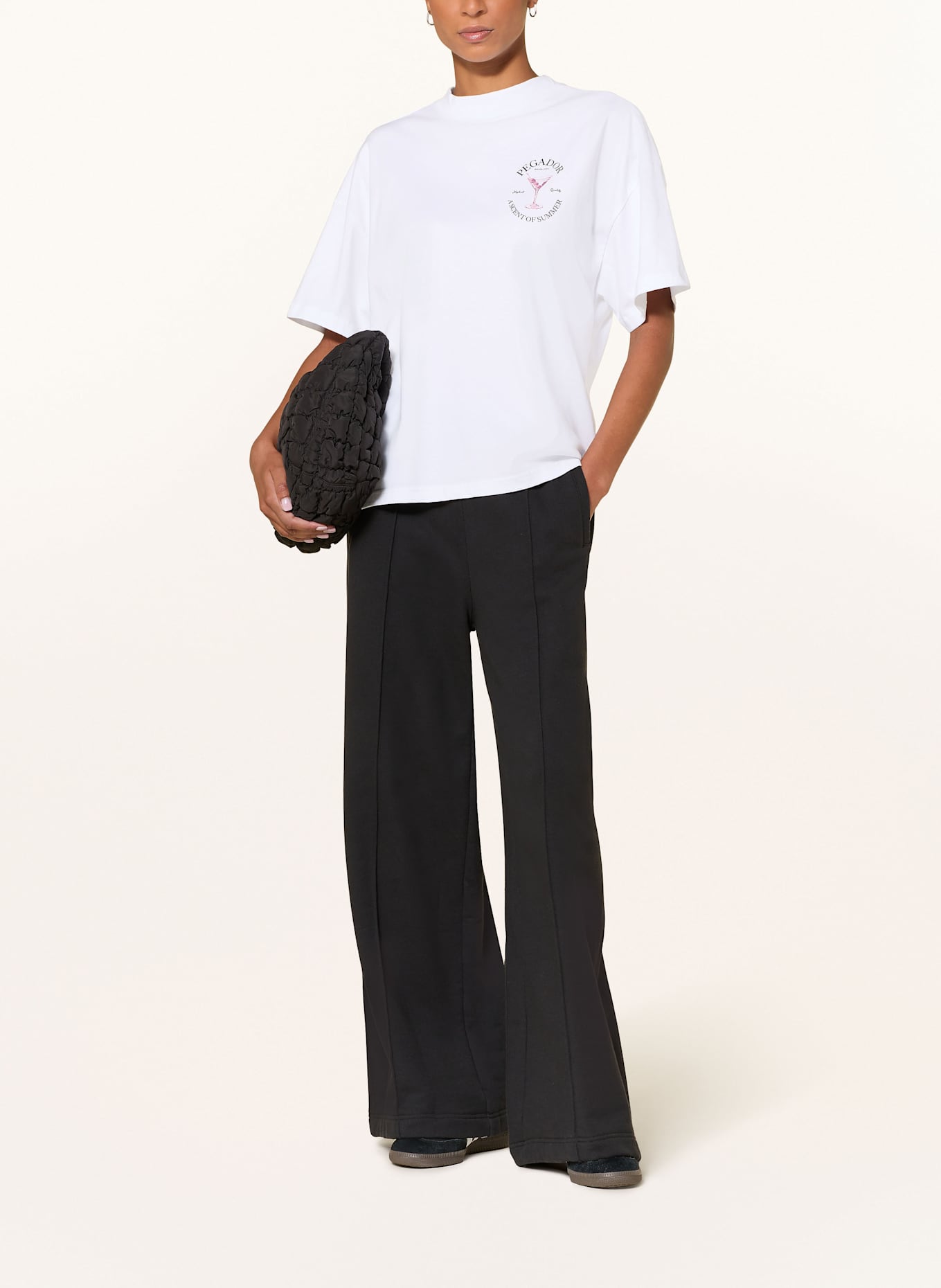 PEGADOR Oversized-Shirt JOBRA: WEISS / ROSÉ / ALTROSA