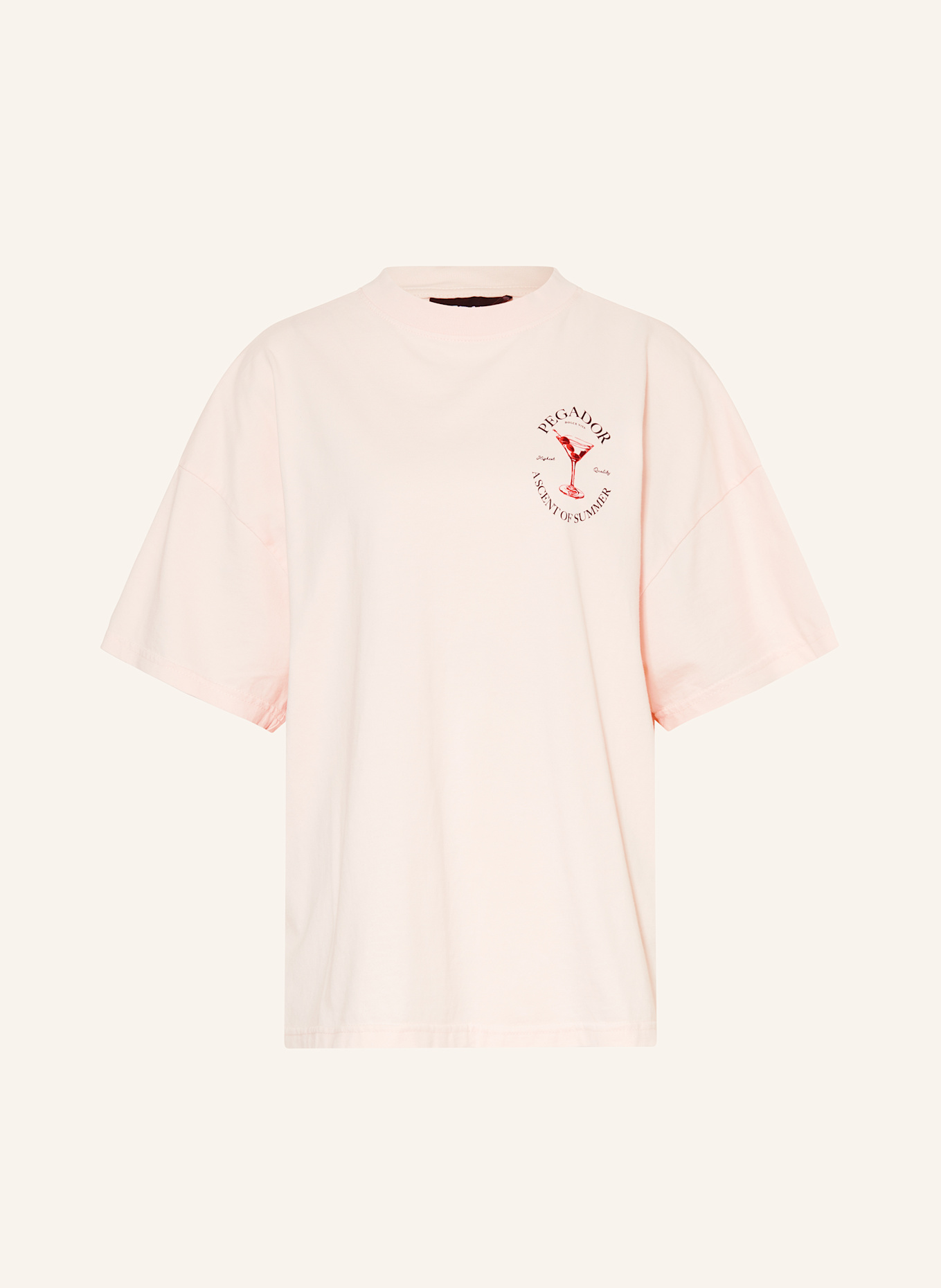 PEGADOR Oversized-Shirt JOBRA: ROSÉGOLD