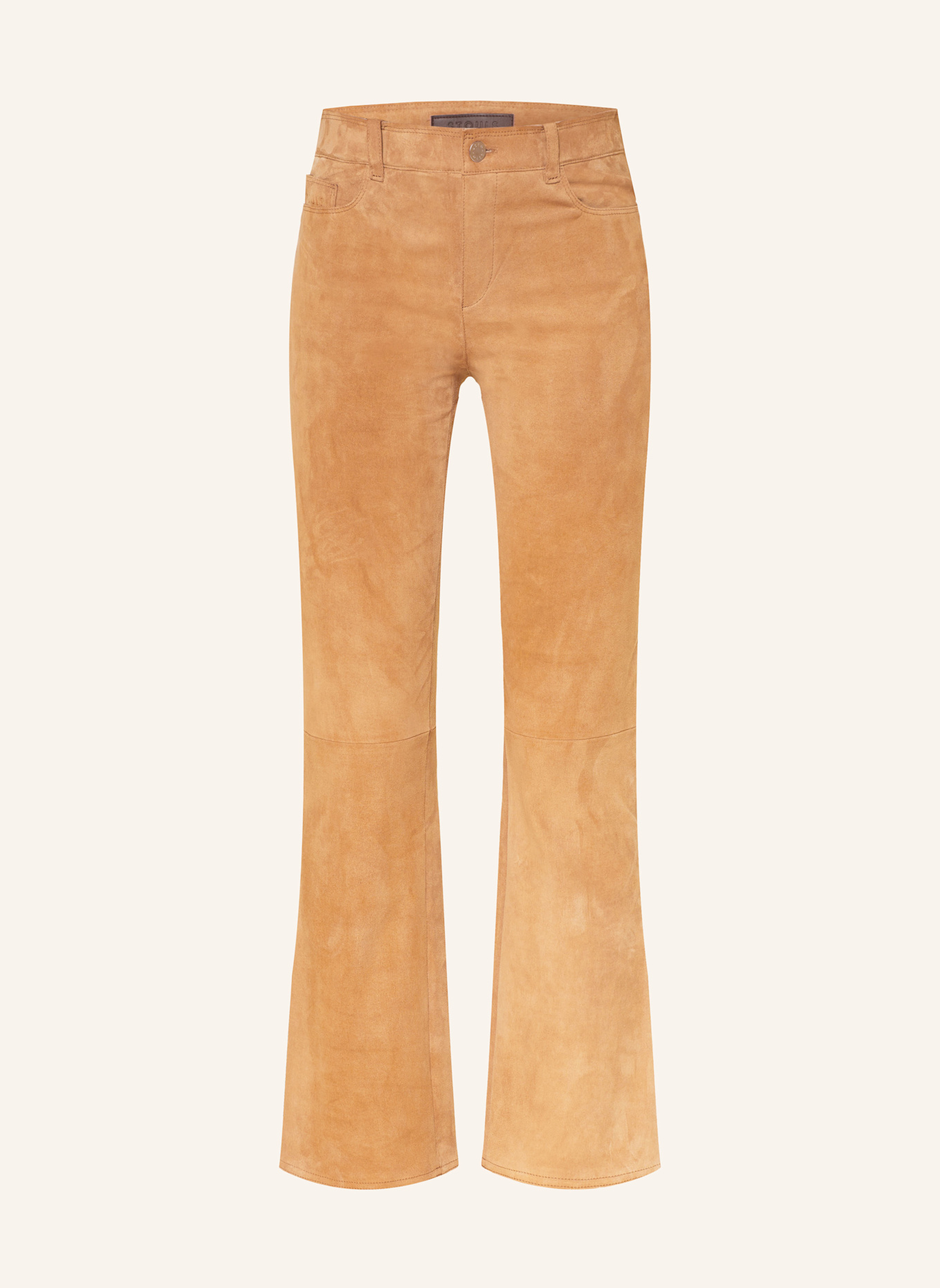 STOULS Lederhose DEAN: CAMEL