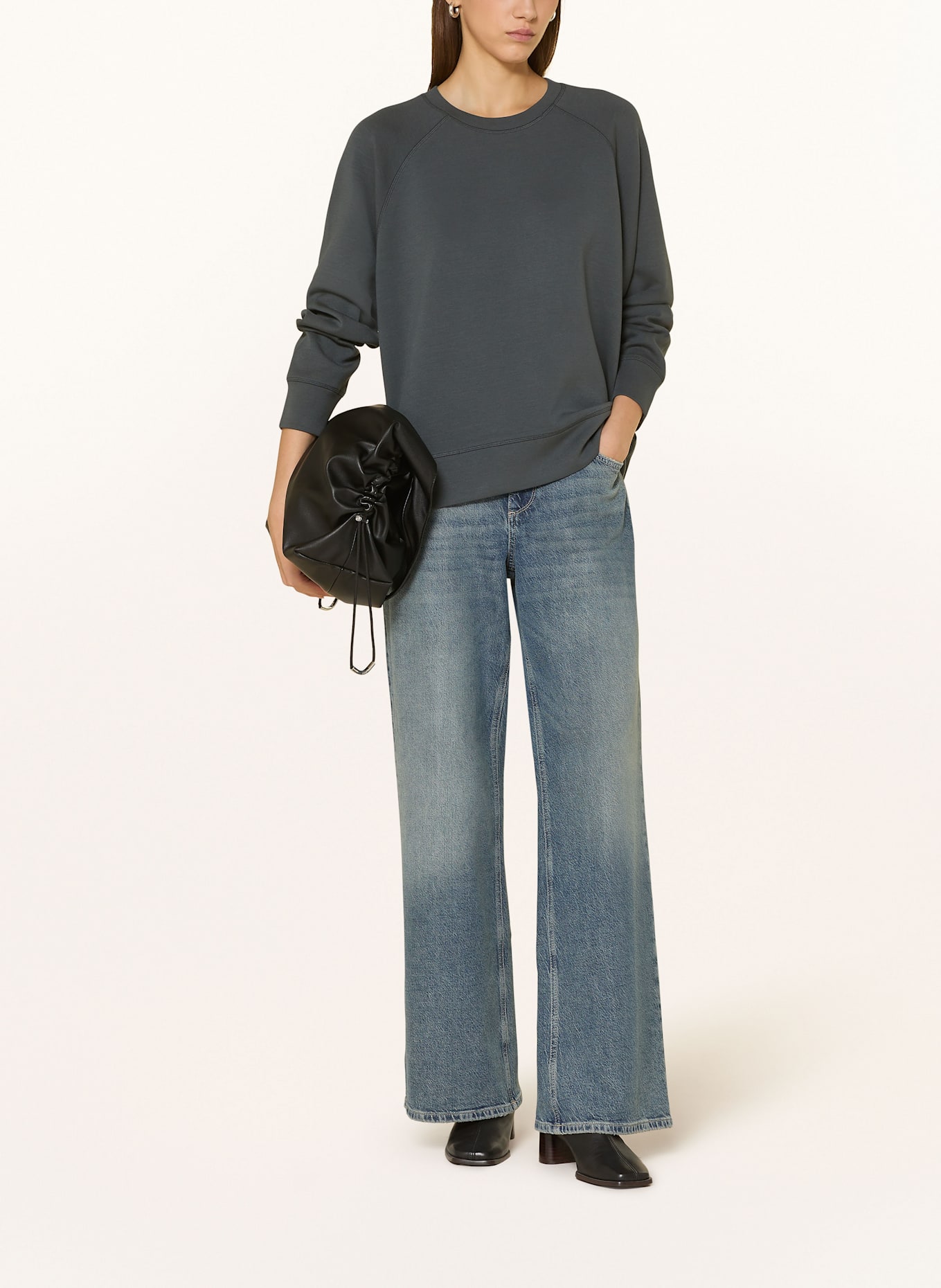 MOS MOSH Sweatshirt MMABELLO: DARK GREEN