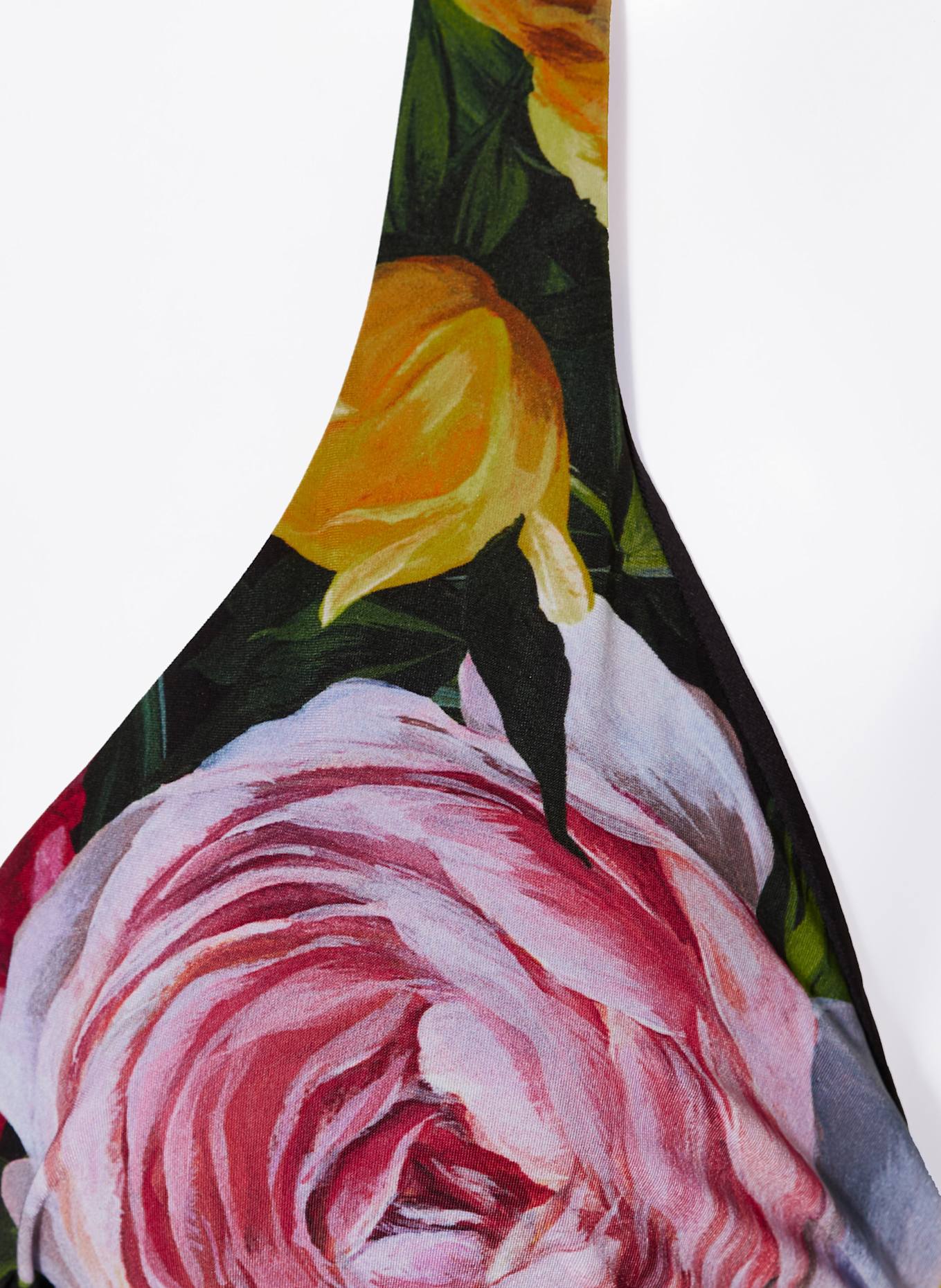 DOLCE & GABBANA Bikiny se zavazováním okolo krku: ČERNÁ/ ŽLUTÁ/ RŮŽOVÁ