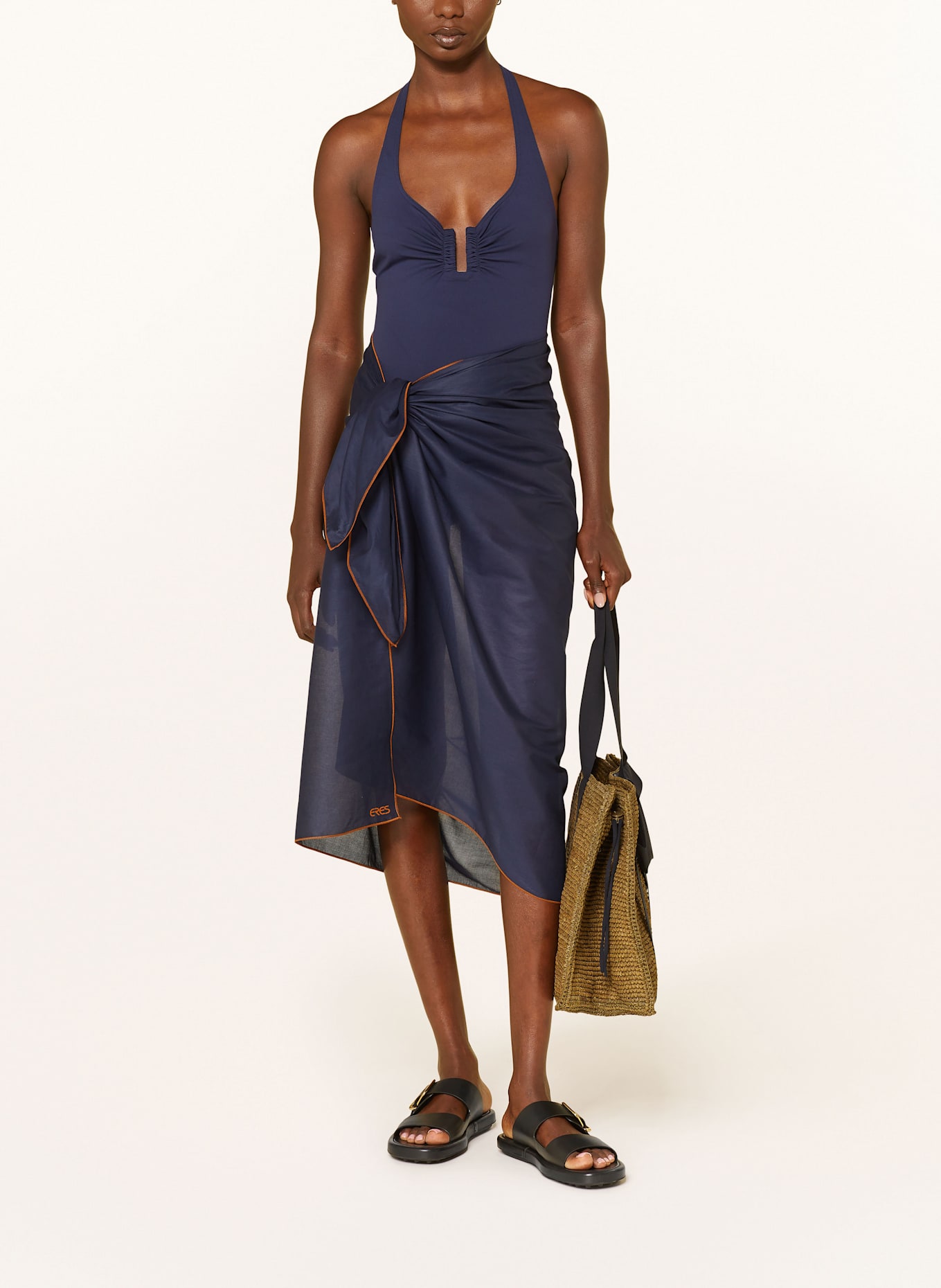 ERES Neckholder-Badeanzug LEGENDAIRE: DUNKELBLAU