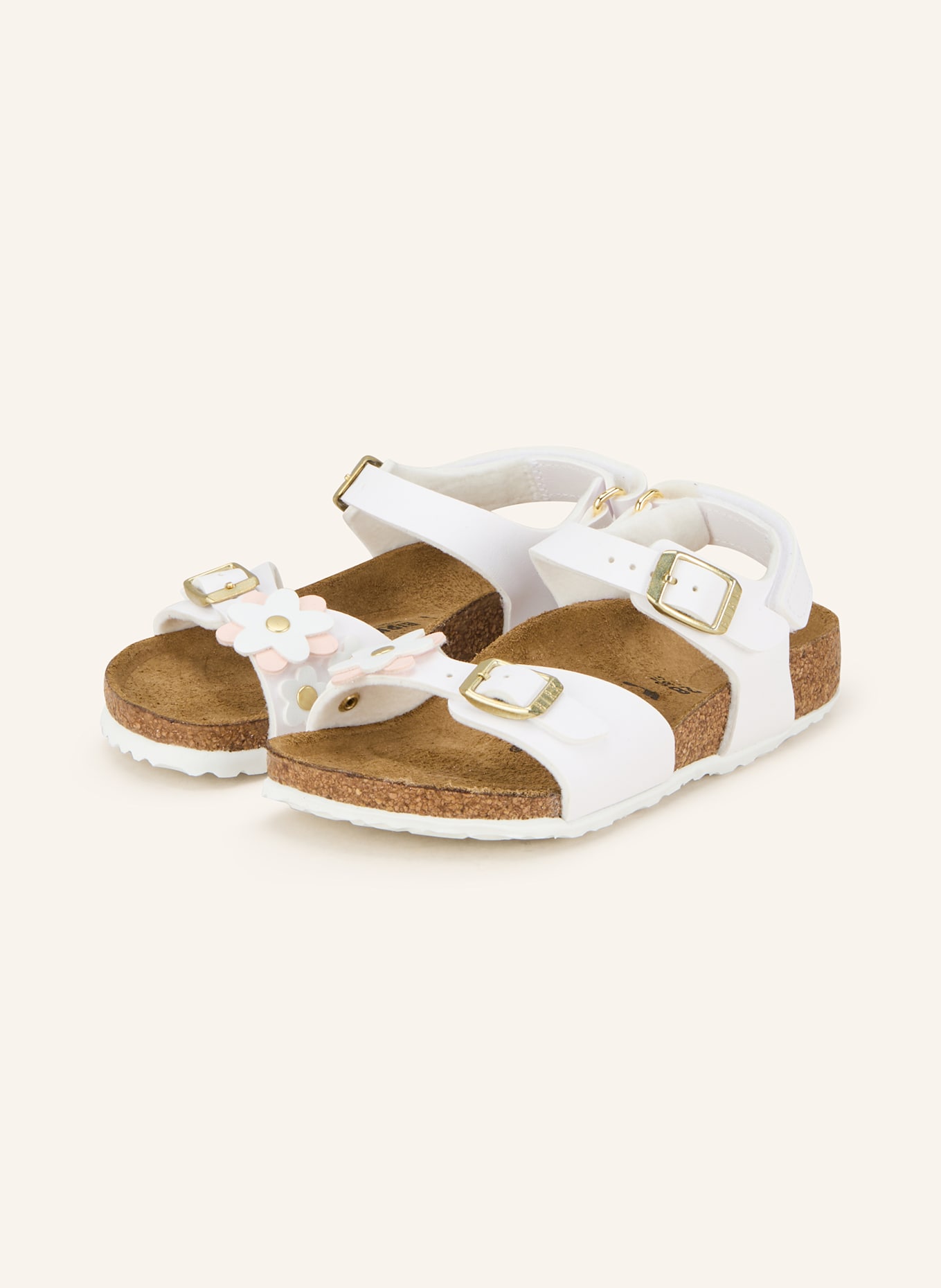 BIRKENSTOCK Sandalen RIO: WEISS