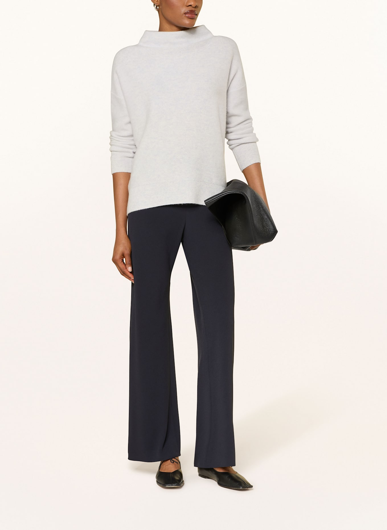 VINCE Cashmere-Pullover: ECRU