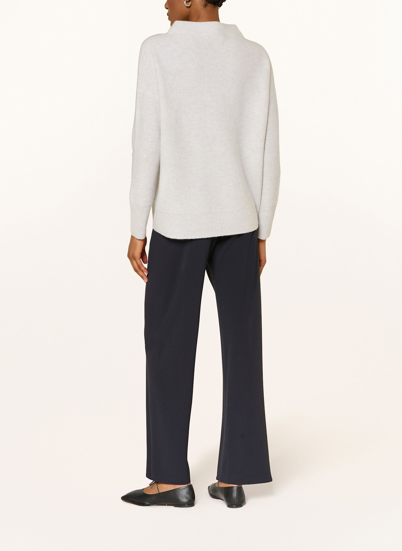 VINCE Cashmere-Pullover: ECRU