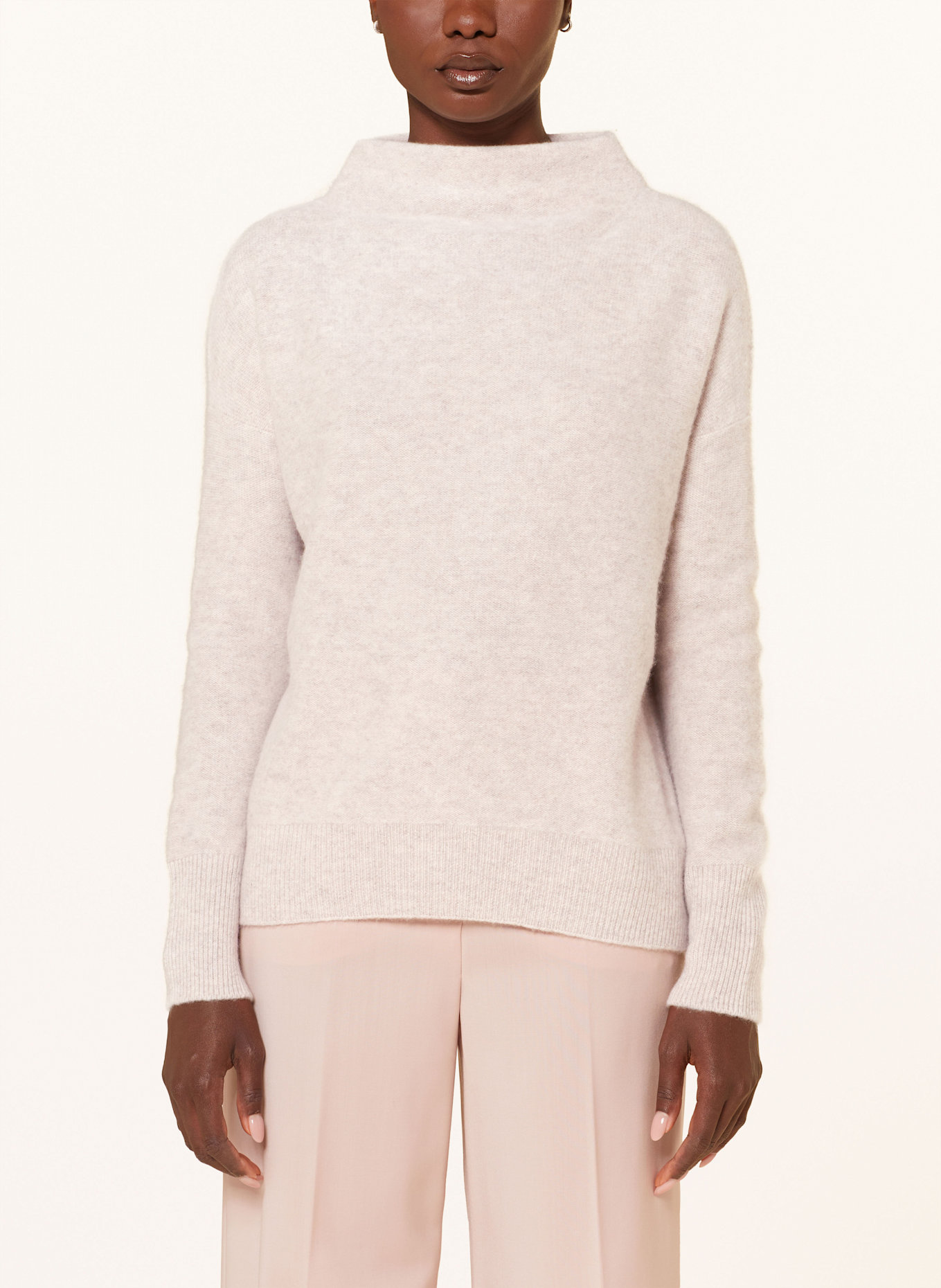 VINCE Cashmere-Pullover: CREME