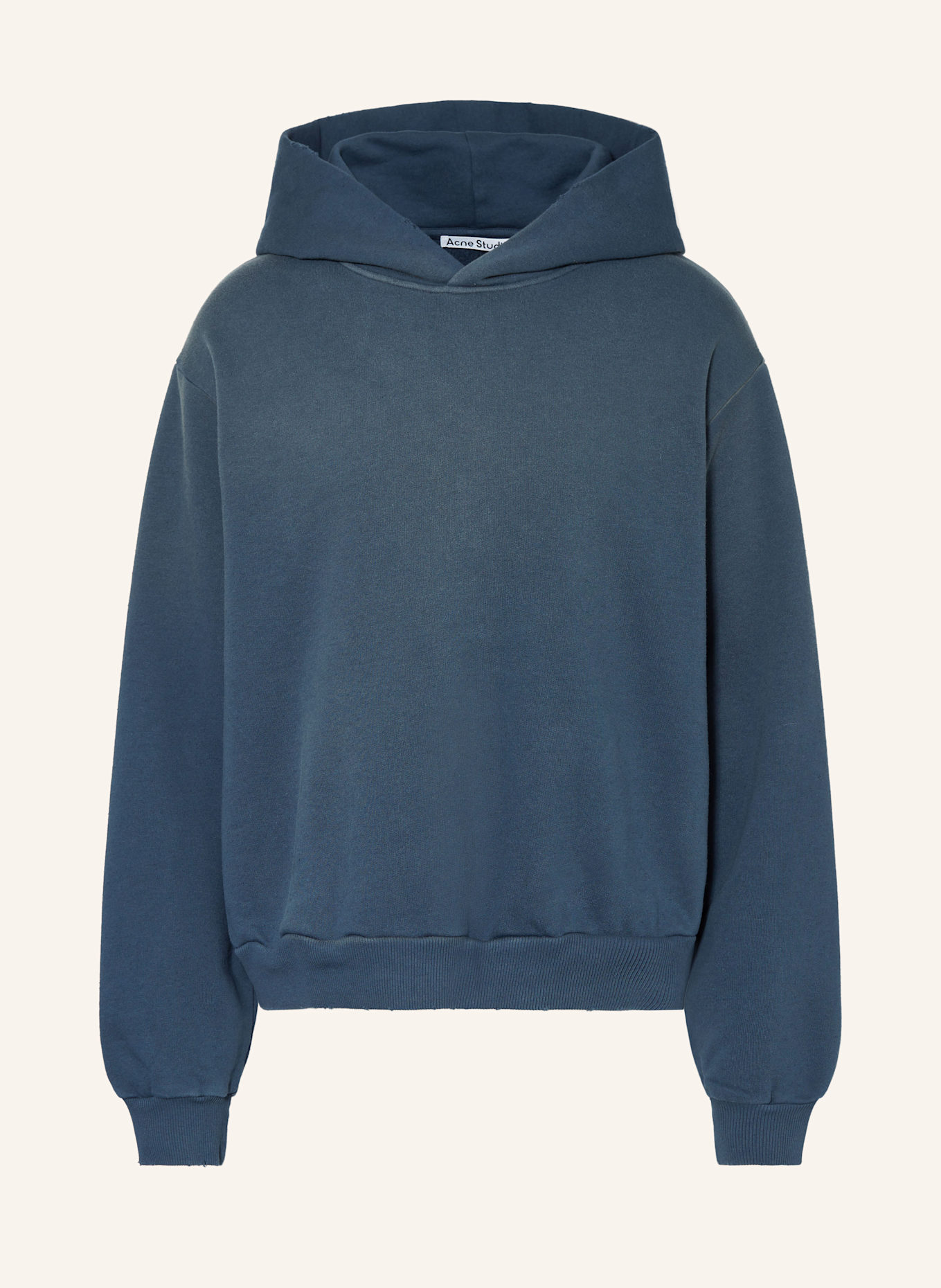 Acne Studios Bluza z kapturem: SZARONIEBIESKI