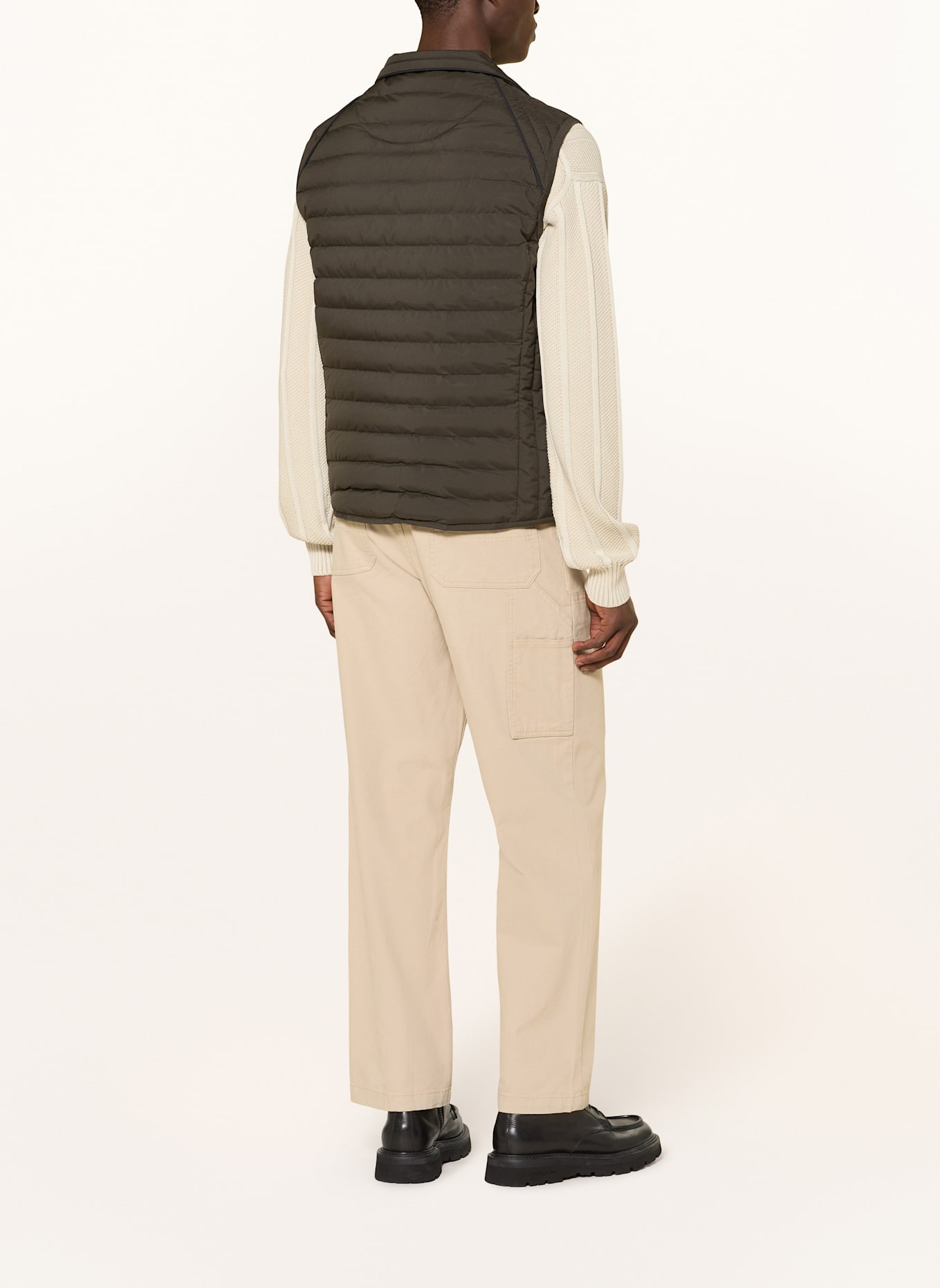 WELLENSTEYN Steppweste MOL MEN mit DUPONT™ SORONA®-Isolierung: KHAKI