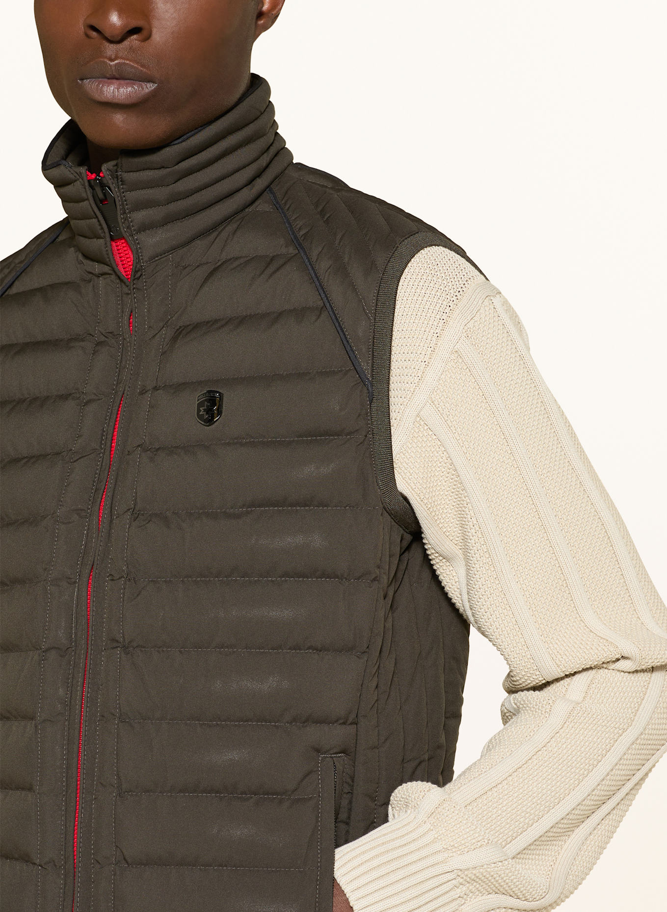 WELLENSTEYN Steppweste MOL MEN mit DUPONT™ SORONA®-Isolierung: KHAKI