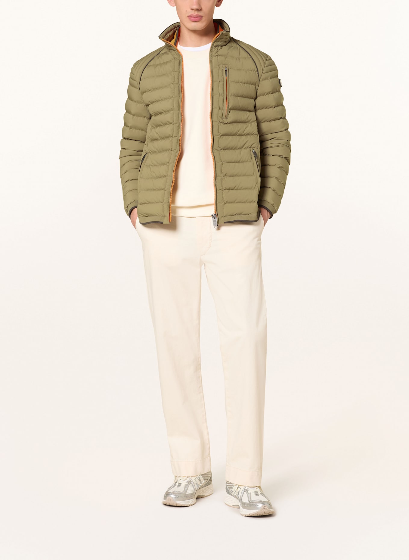 WELLENSTEYN Steppjacke MOLECULE: KHAKI
