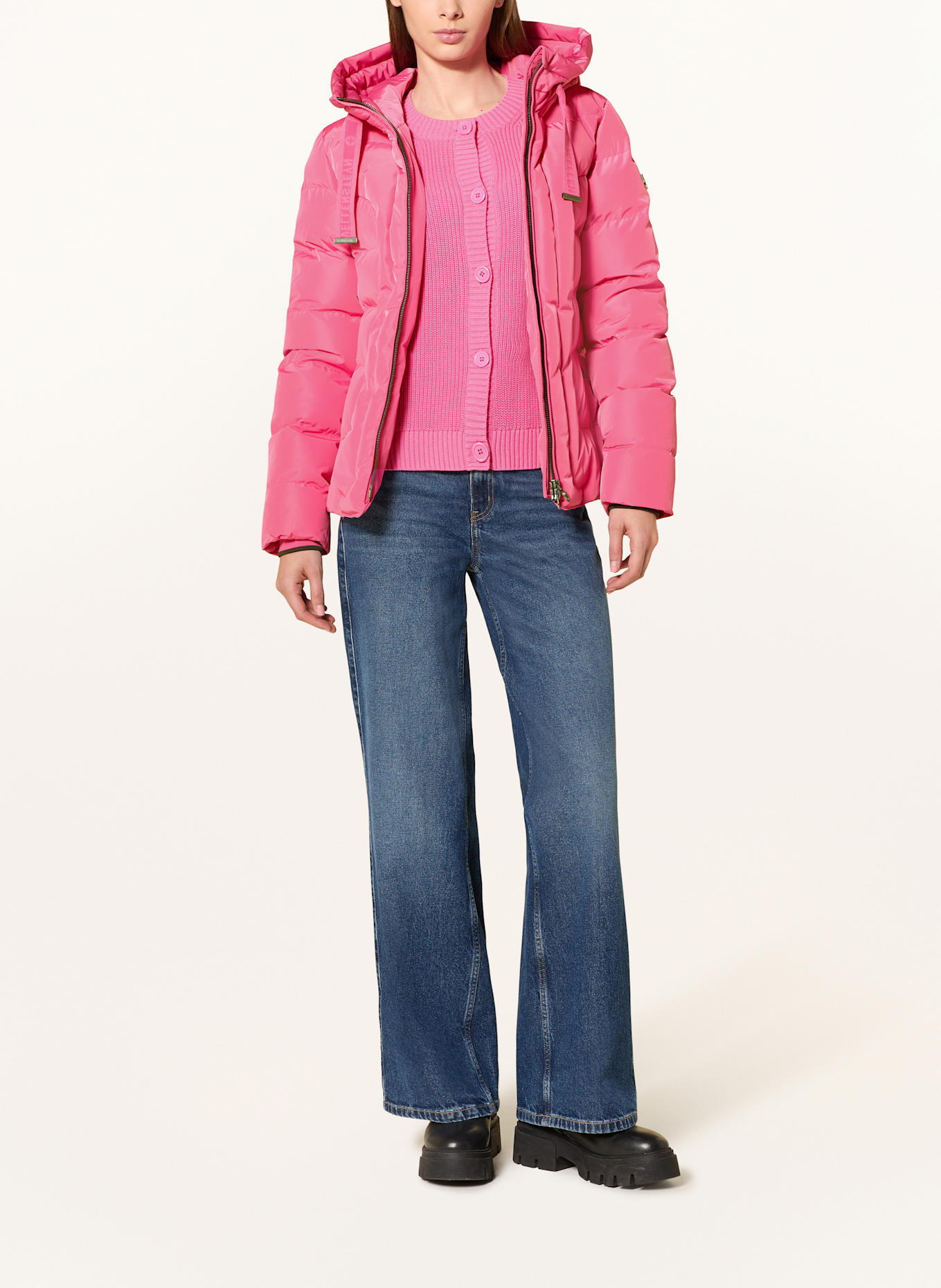 WELLENSTEYN Steppjacke BELVITINI SHORT: PINK