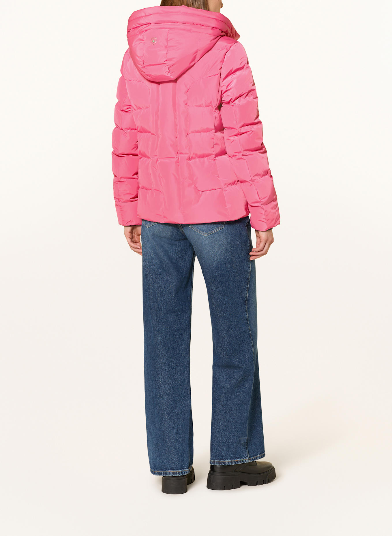 WELLENSTEYN Steppjacke BELVITINI SHORT: PINK