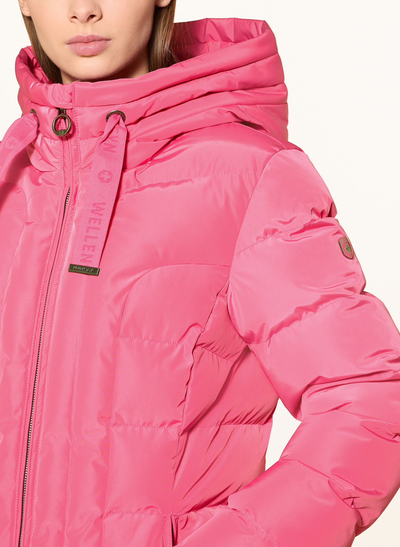 WELLENSTEYN Steppjacke BELVITINI SHORT: PINK
