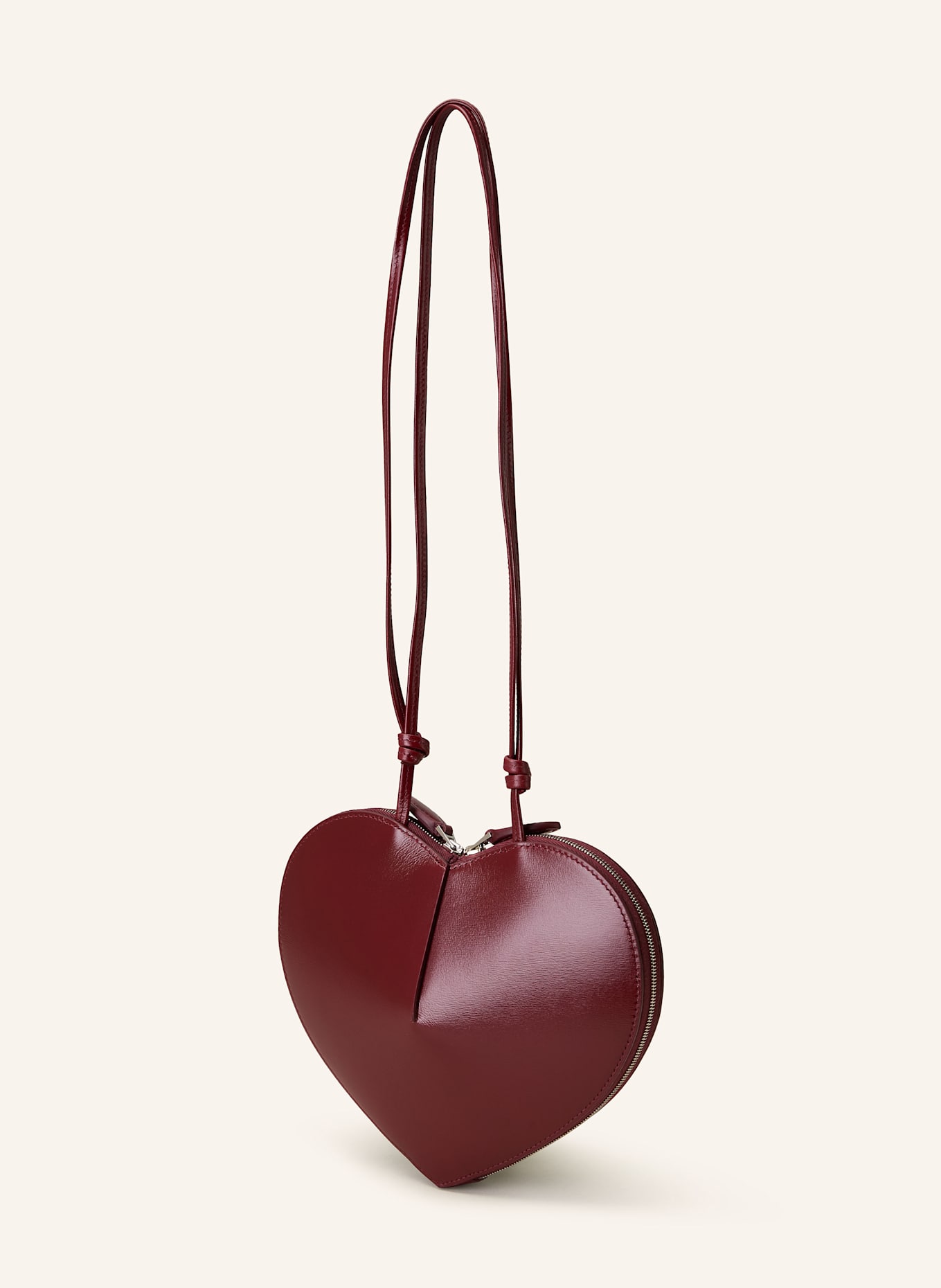 ALAÏA Umhängetasche LE COEUR: DUNKELROT