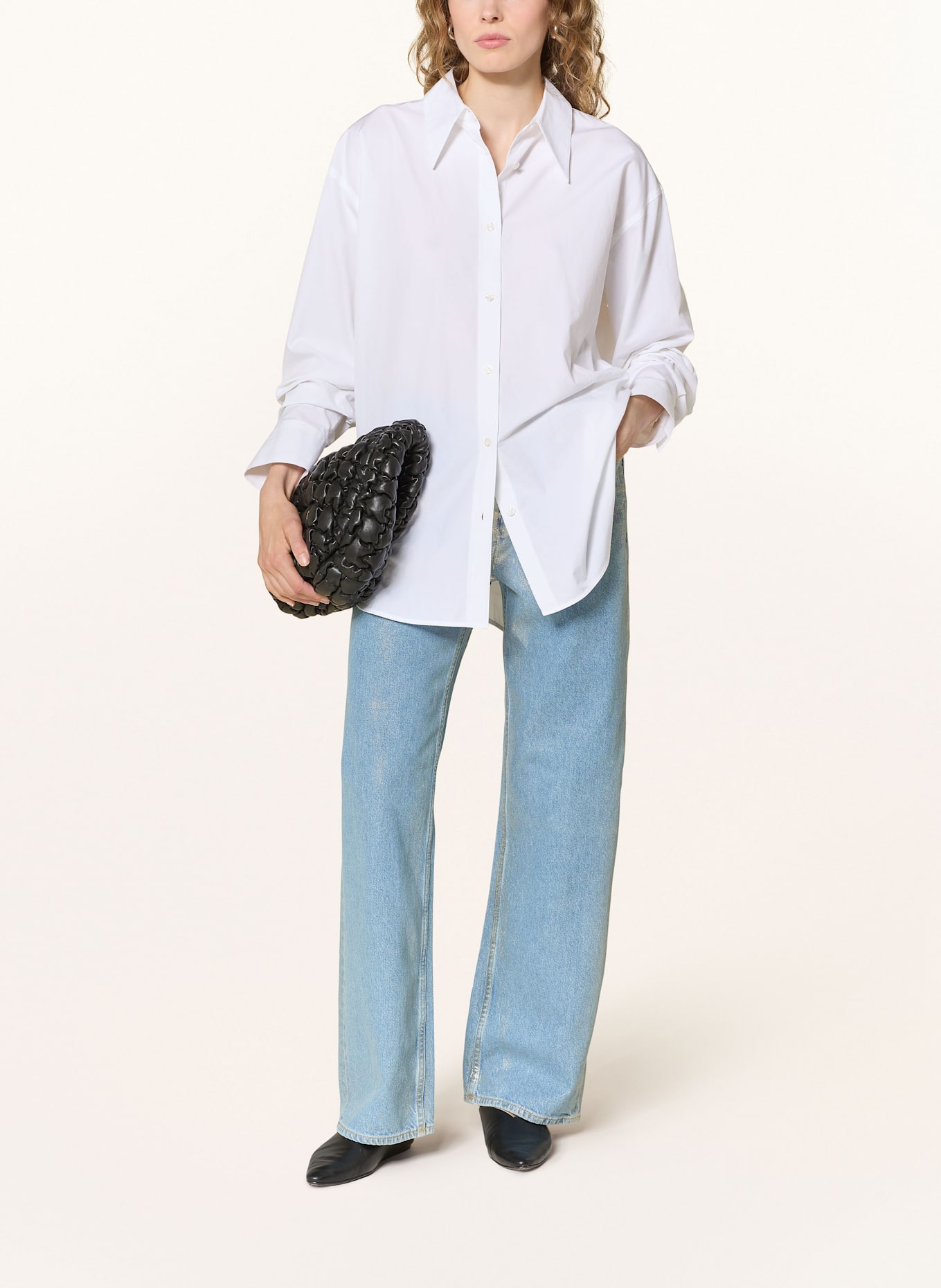 ONLY Wide Leg Jeans: MEDIUM BLUE DENIM