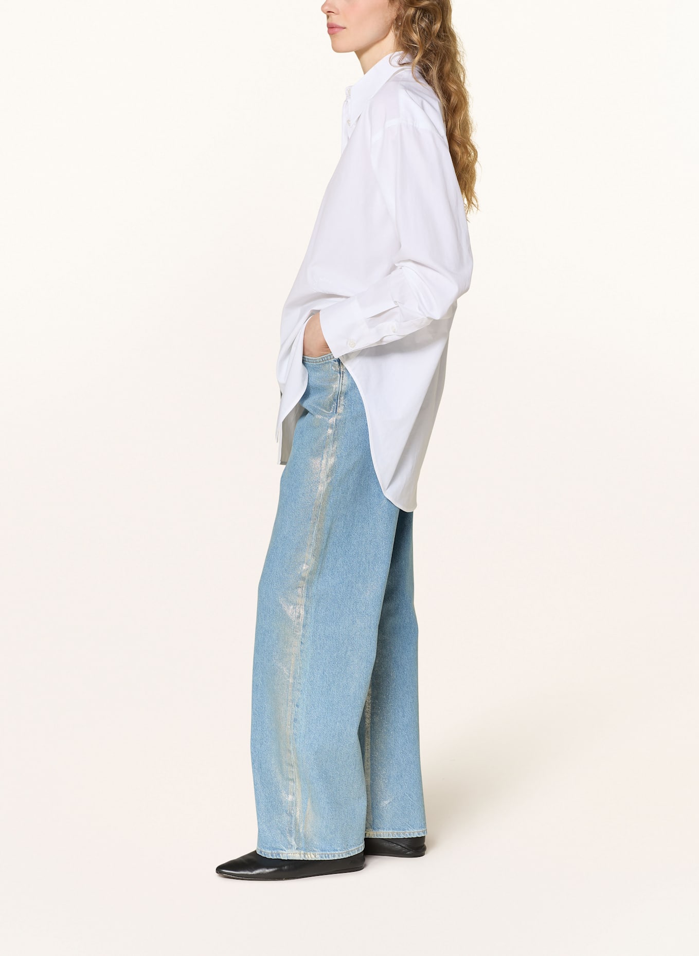 ONLY Wide Leg Jeans: MEDIUM BLUE DENIM