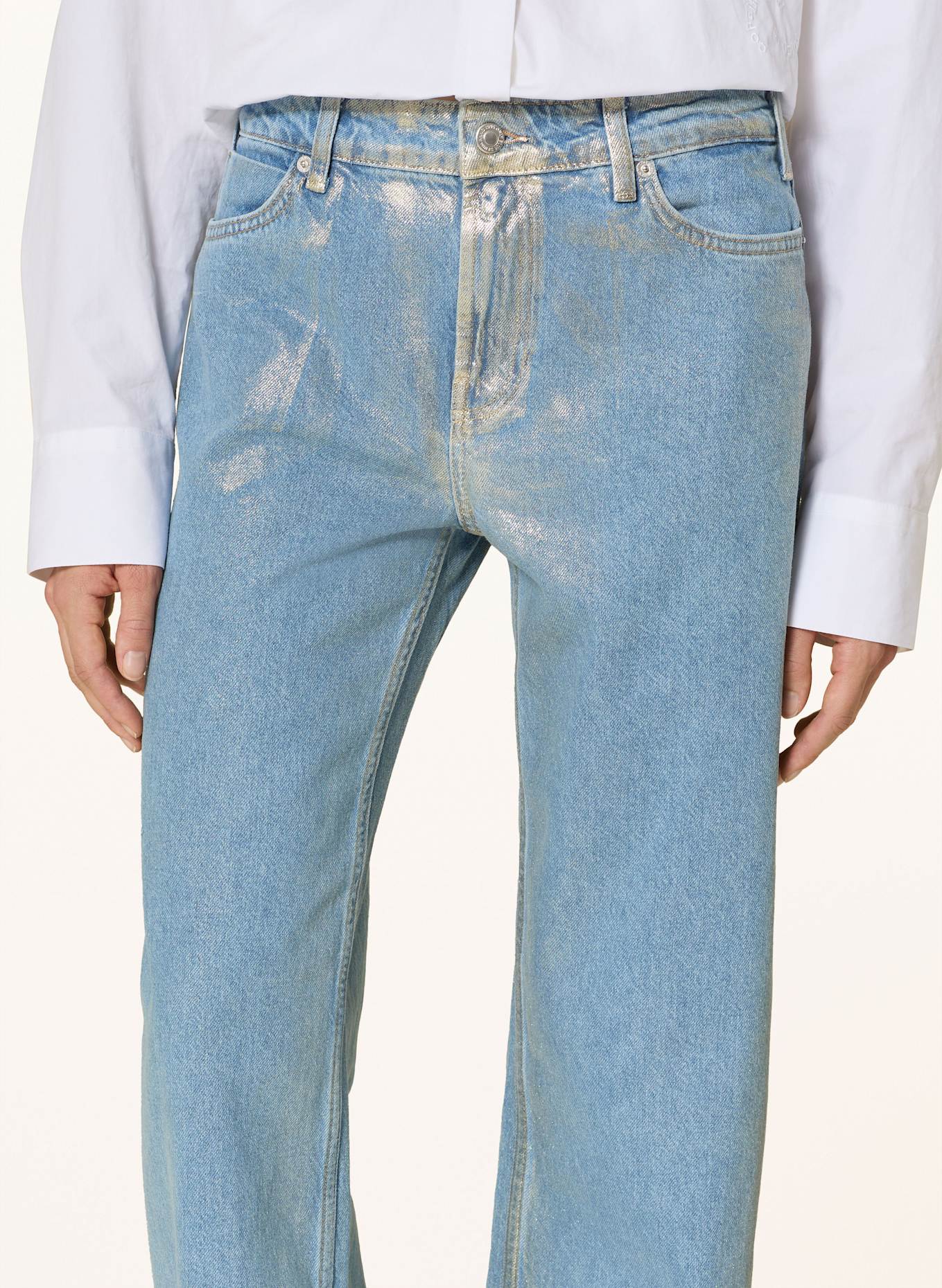 ONLY Wide Leg Jeans: MEDIUM BLUE DENIM