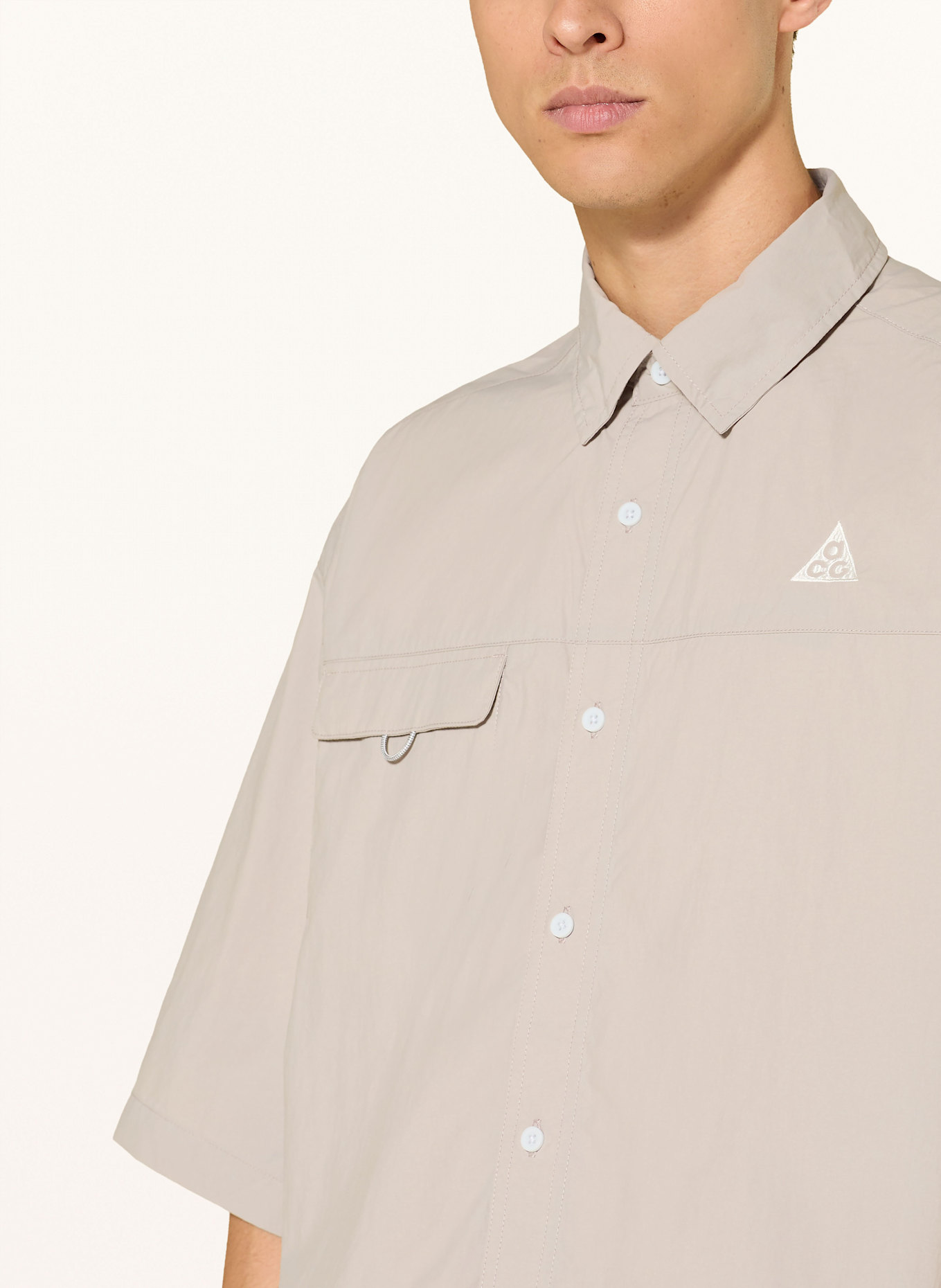 Nike Outdoor-Hemd ACG 'OORB WEAVER': HELLGRAU