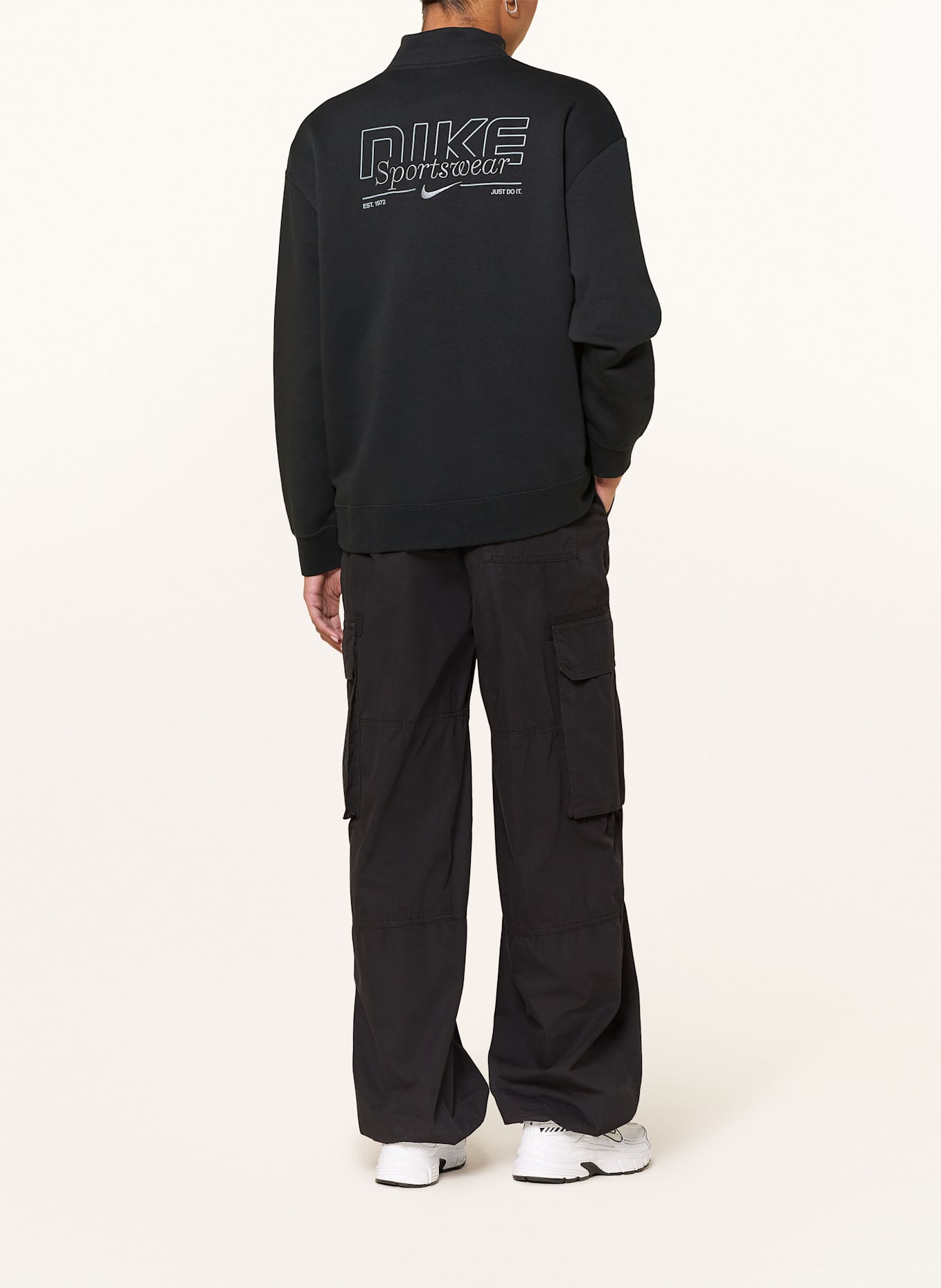 Nike Sweat-Troyer SPORTSWEAR: SCHWARZ