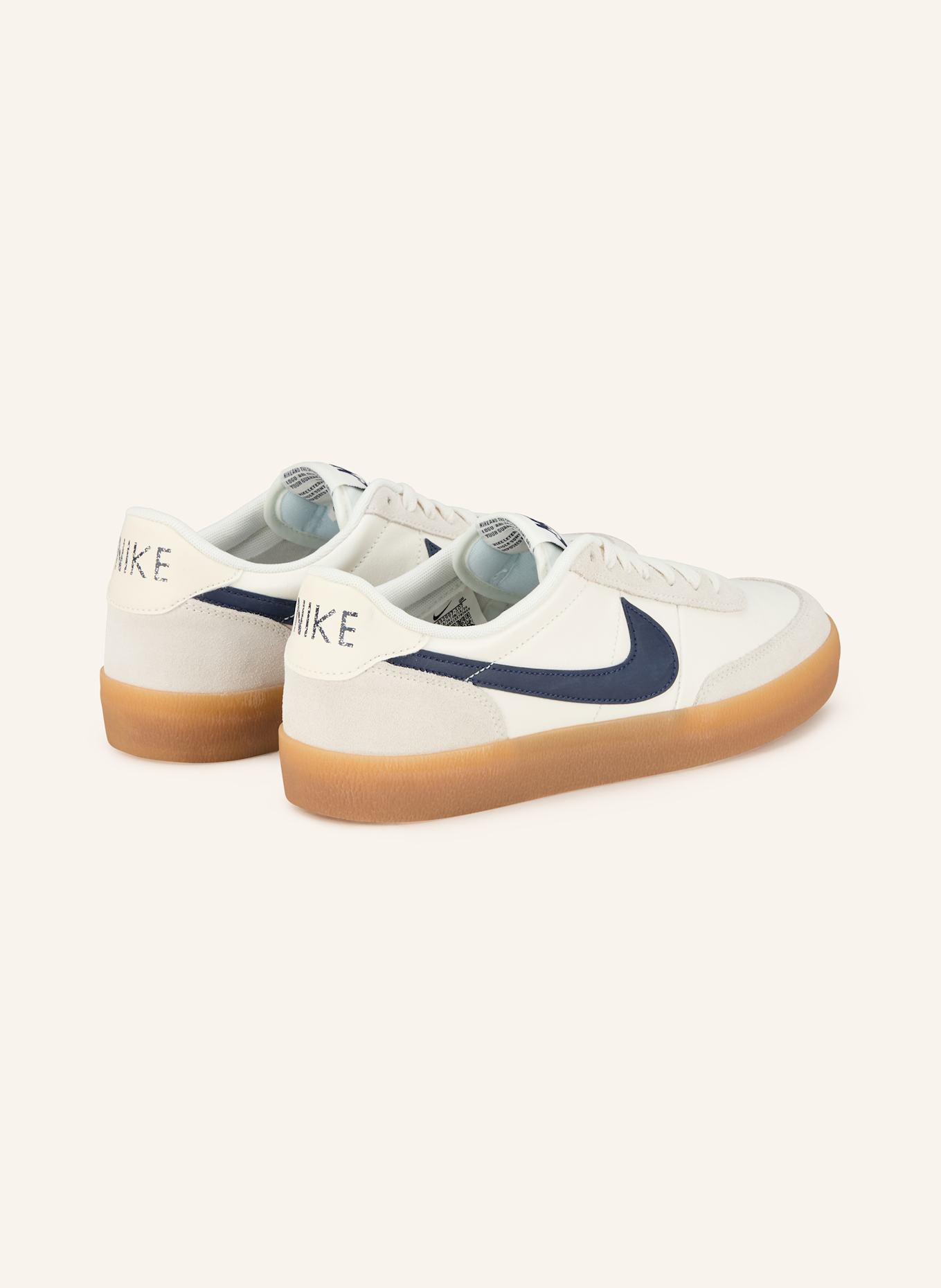 Nike Sneakersy KILLSHOT 2: ECRU/ JASNOCZARY/ GRANATOWY