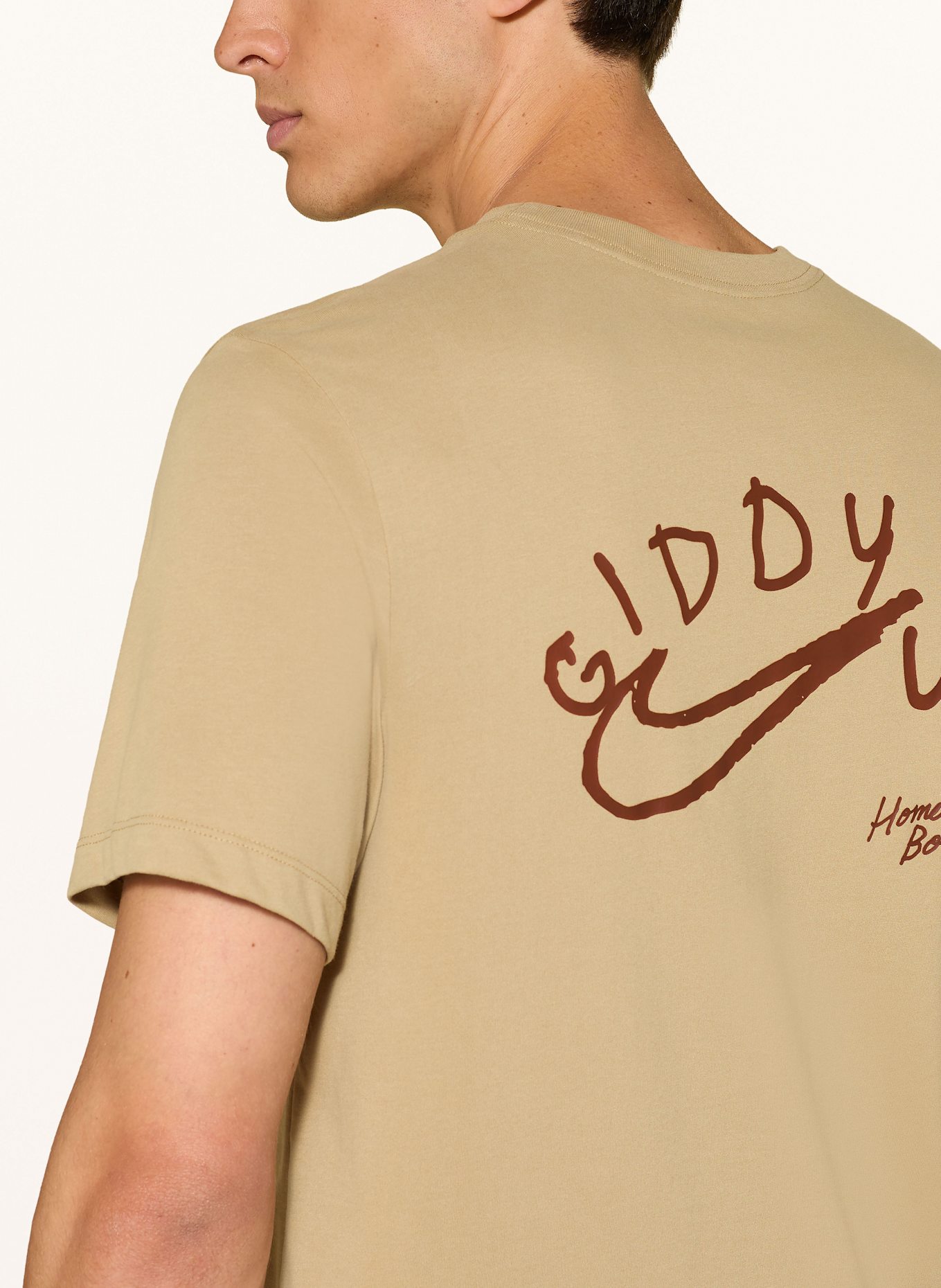 Nike Laufshirt WESTERN STATES: BEIGE